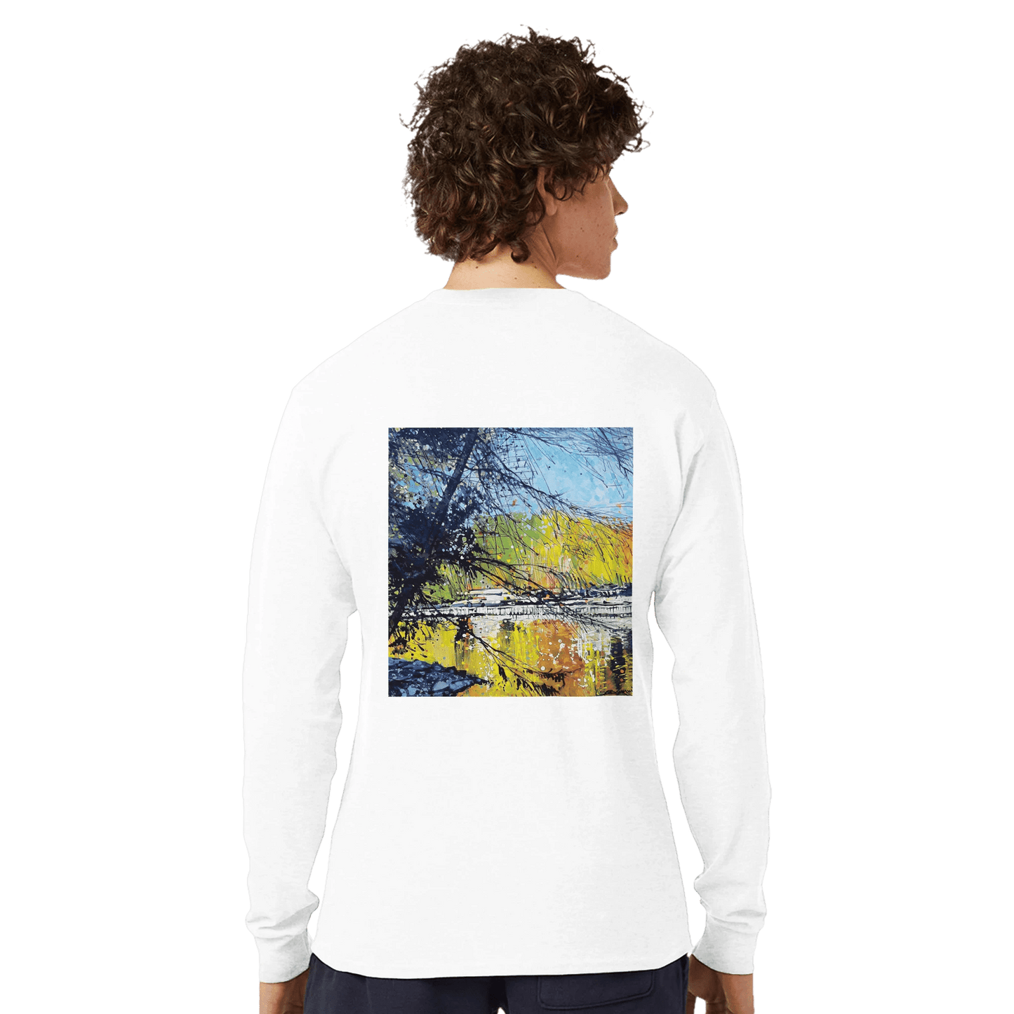 Golden triangle - Men's Long - Sleeve T-Shirt | Champion CC8C - eduardgurevich S