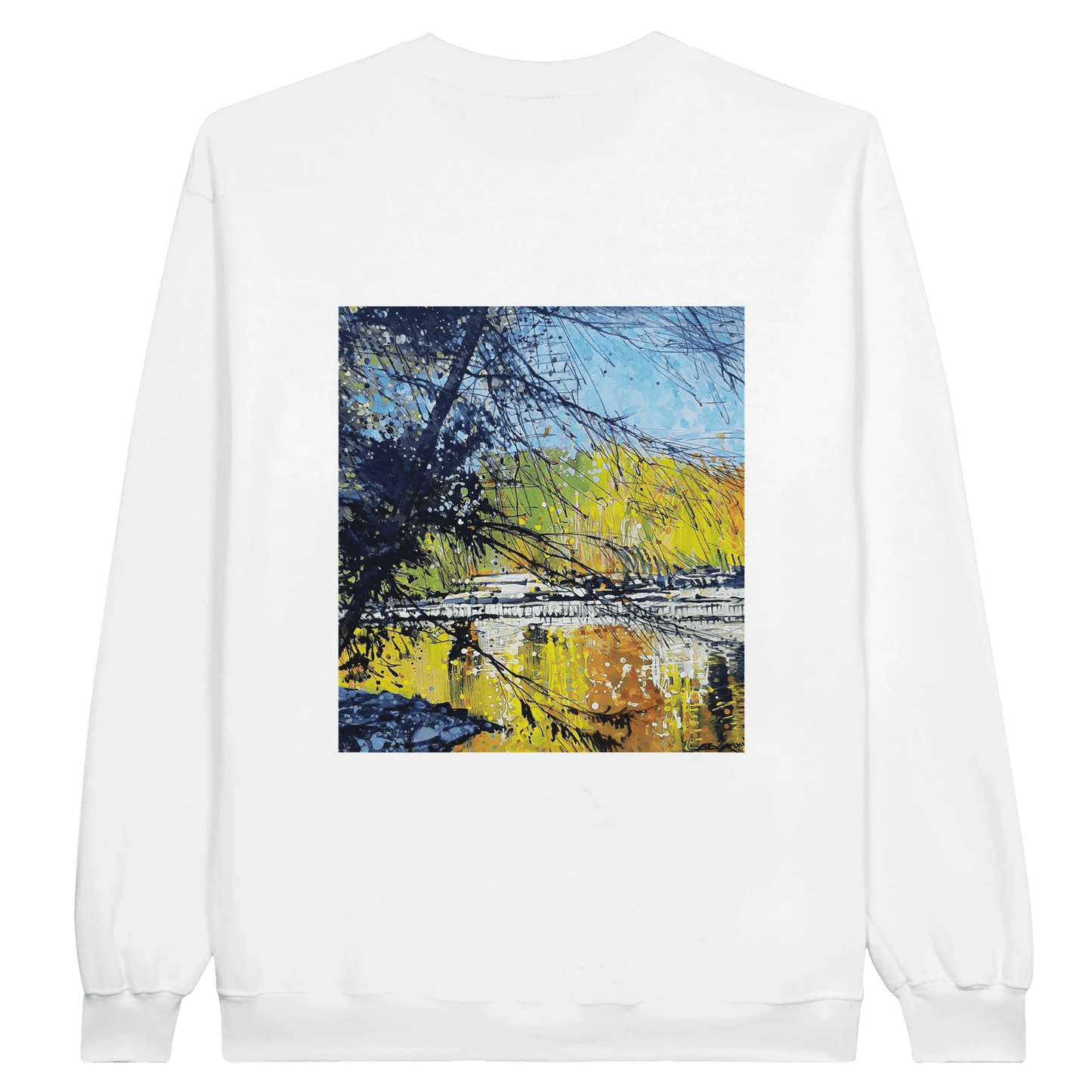 Golden triangle - Midweight Fleece Adult Crewneck Sweatshirt | Gildan SF000 - eduardgurevich S