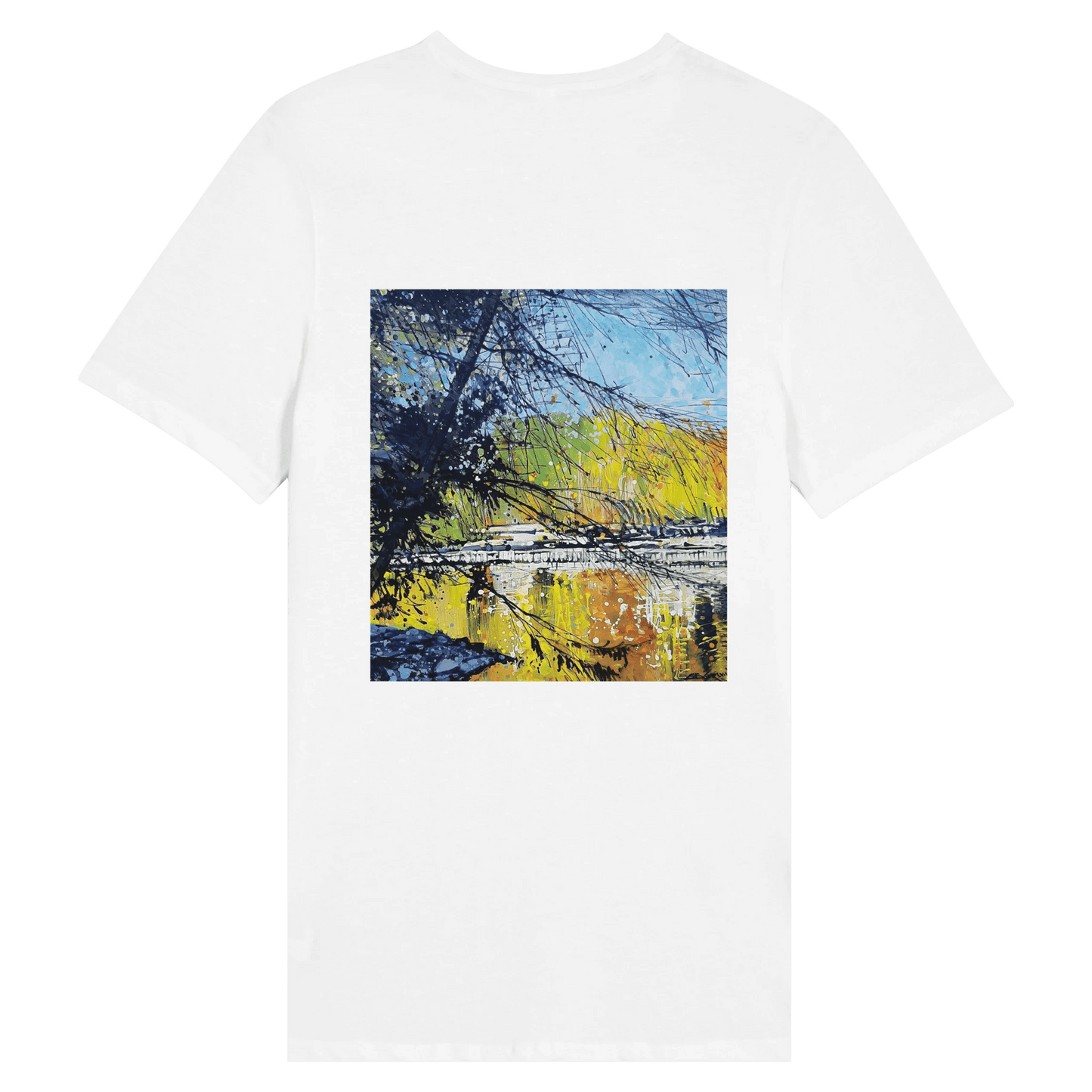 Golden triangle - Polycotton Unisex Crewneck T-shirt - eduardgurevich S