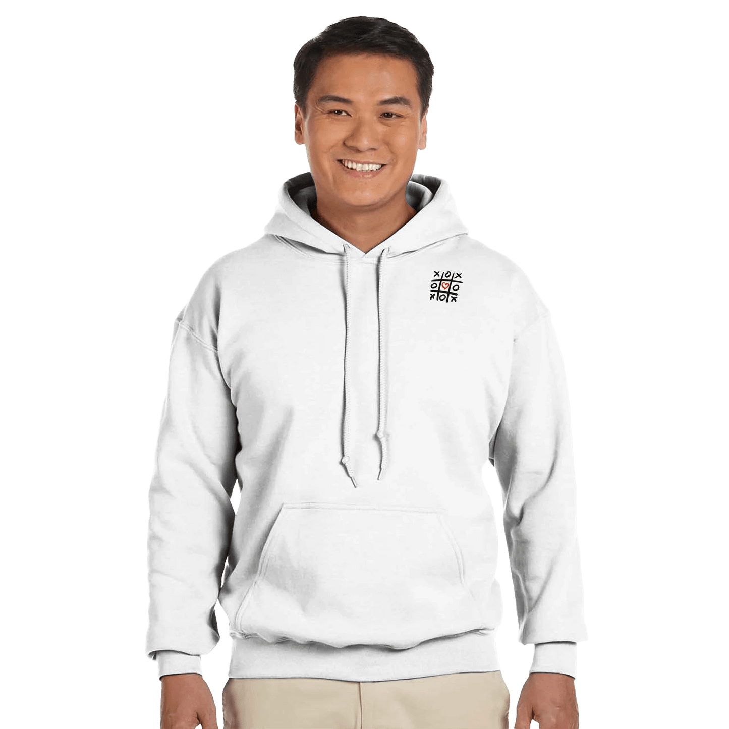High visibility - Classic Unisex Pullover Hoodie | Gildan® 18500 White - eduardgurevich S
