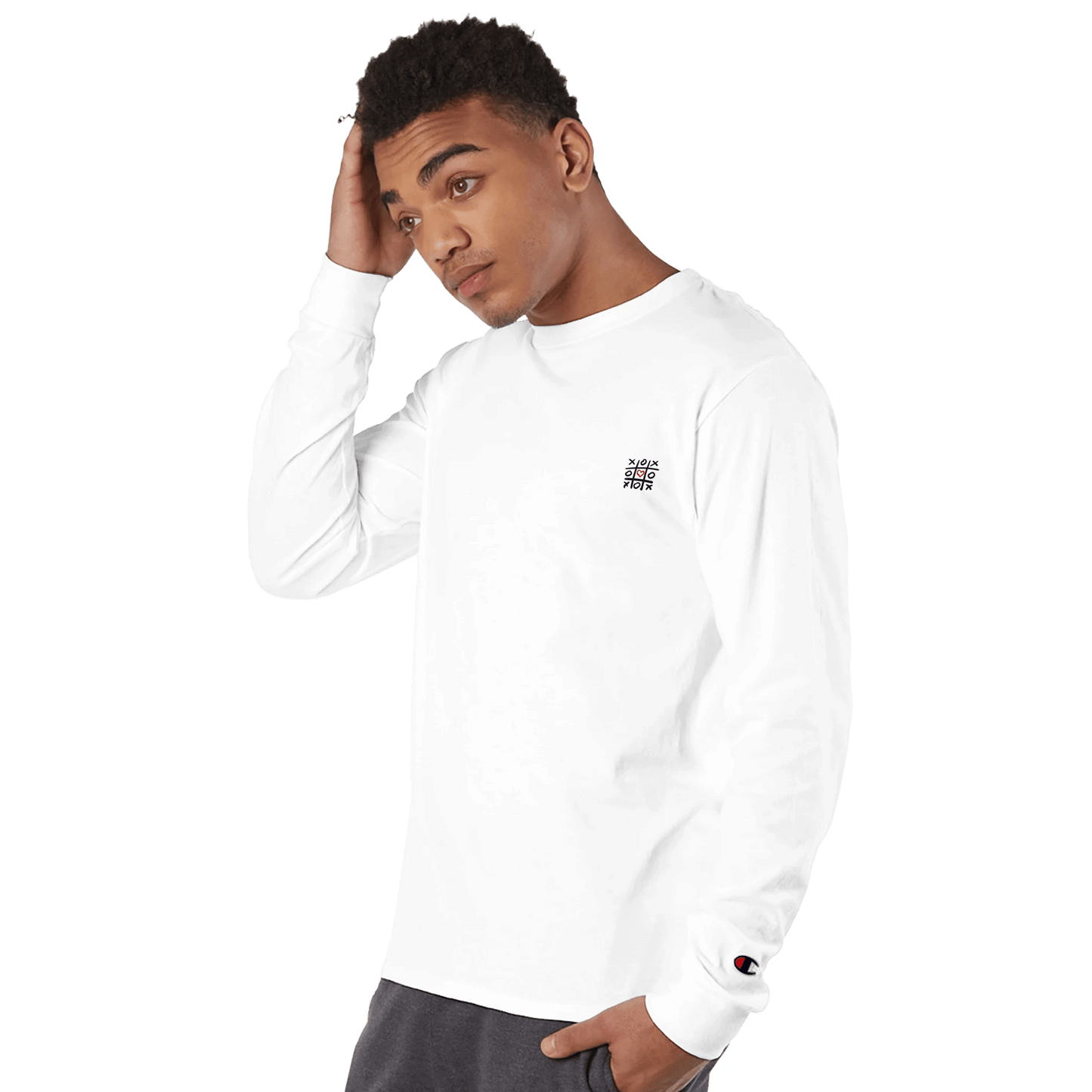 High visibility - Men's Long - Sleeve T-Shirt | Champion CC8C - eduardgurevich S
