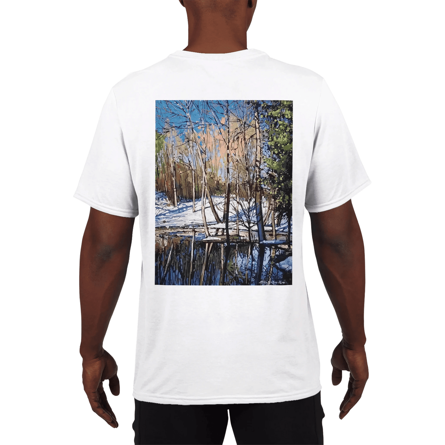 High visibility - Performance Unisex Crewneck T-shirt - eduardgurevich S