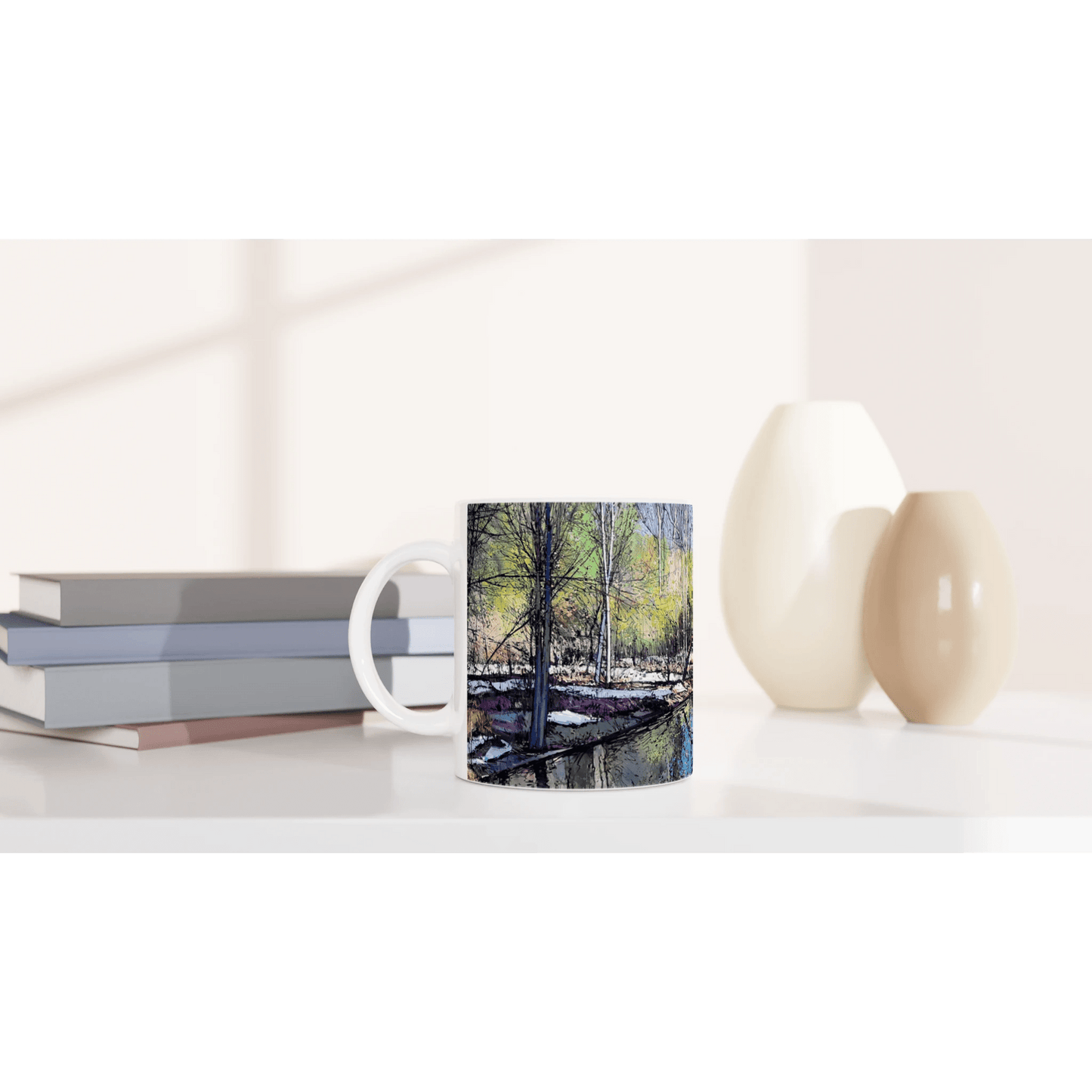 Holiday inn - White 11oz Ceramic Mug - eduardgurevich
