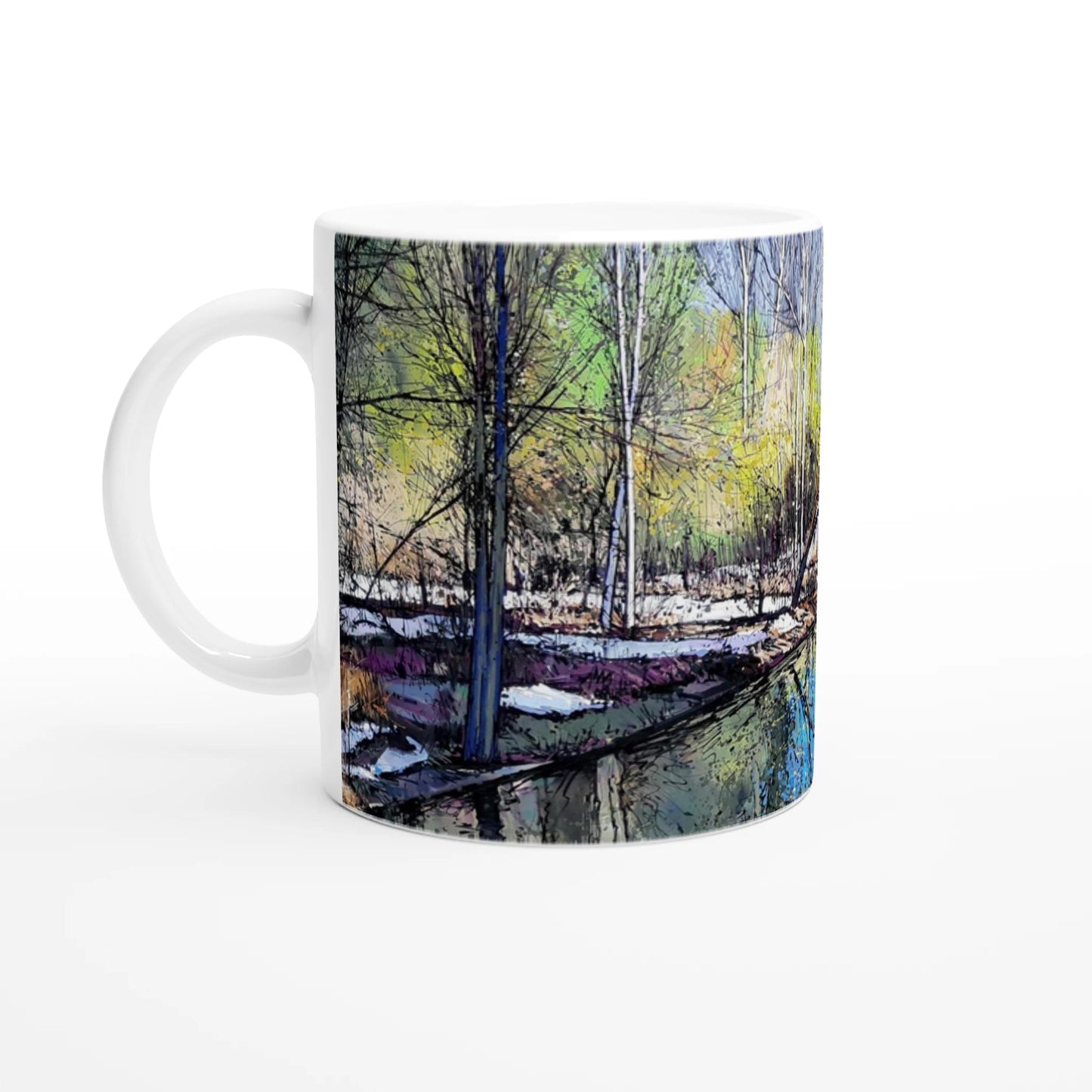 Holiday inn - White 11oz Ceramic Mug - eduardgurevich