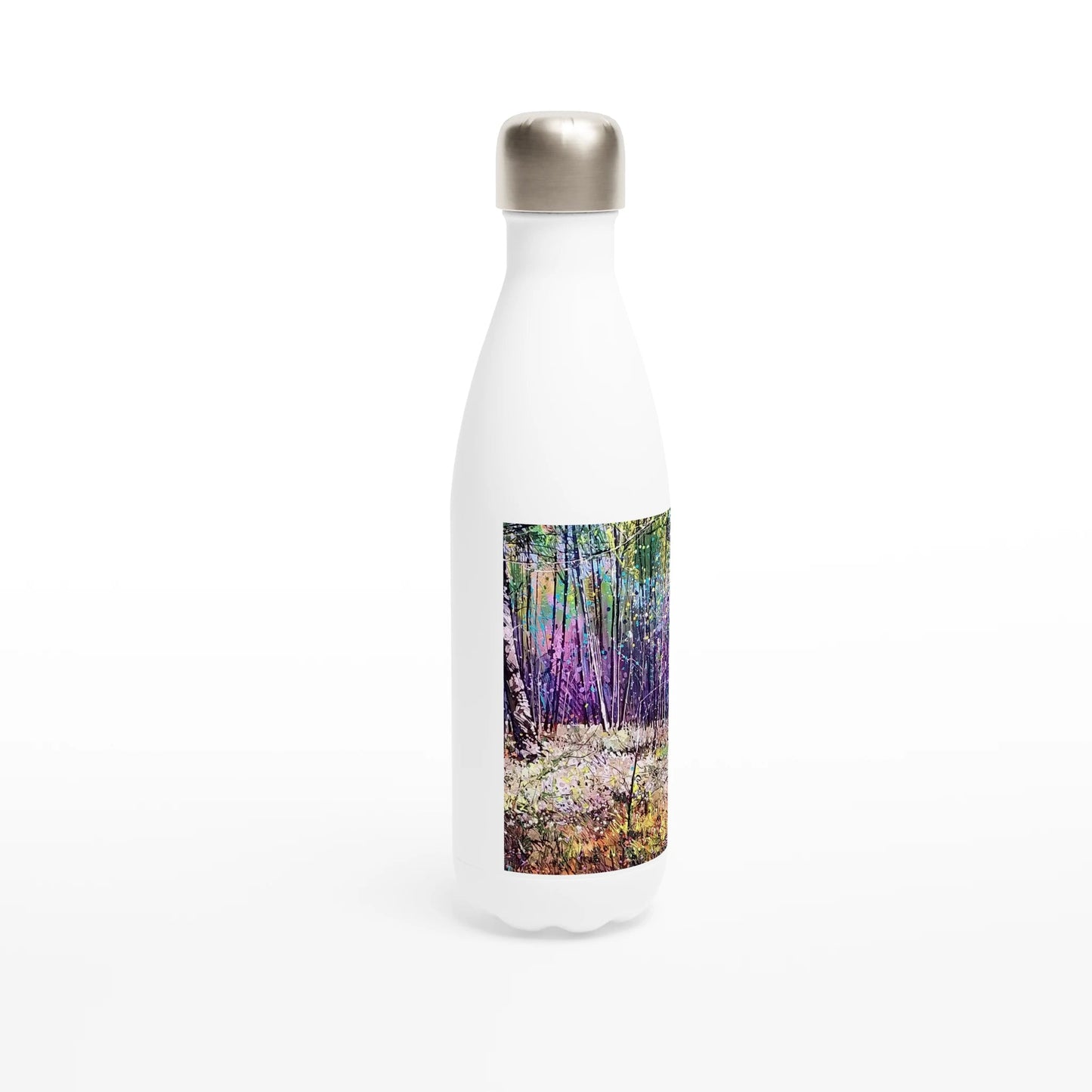 Last statement - White 17oz Stainless Steel Water Bottle - eduardgurevich