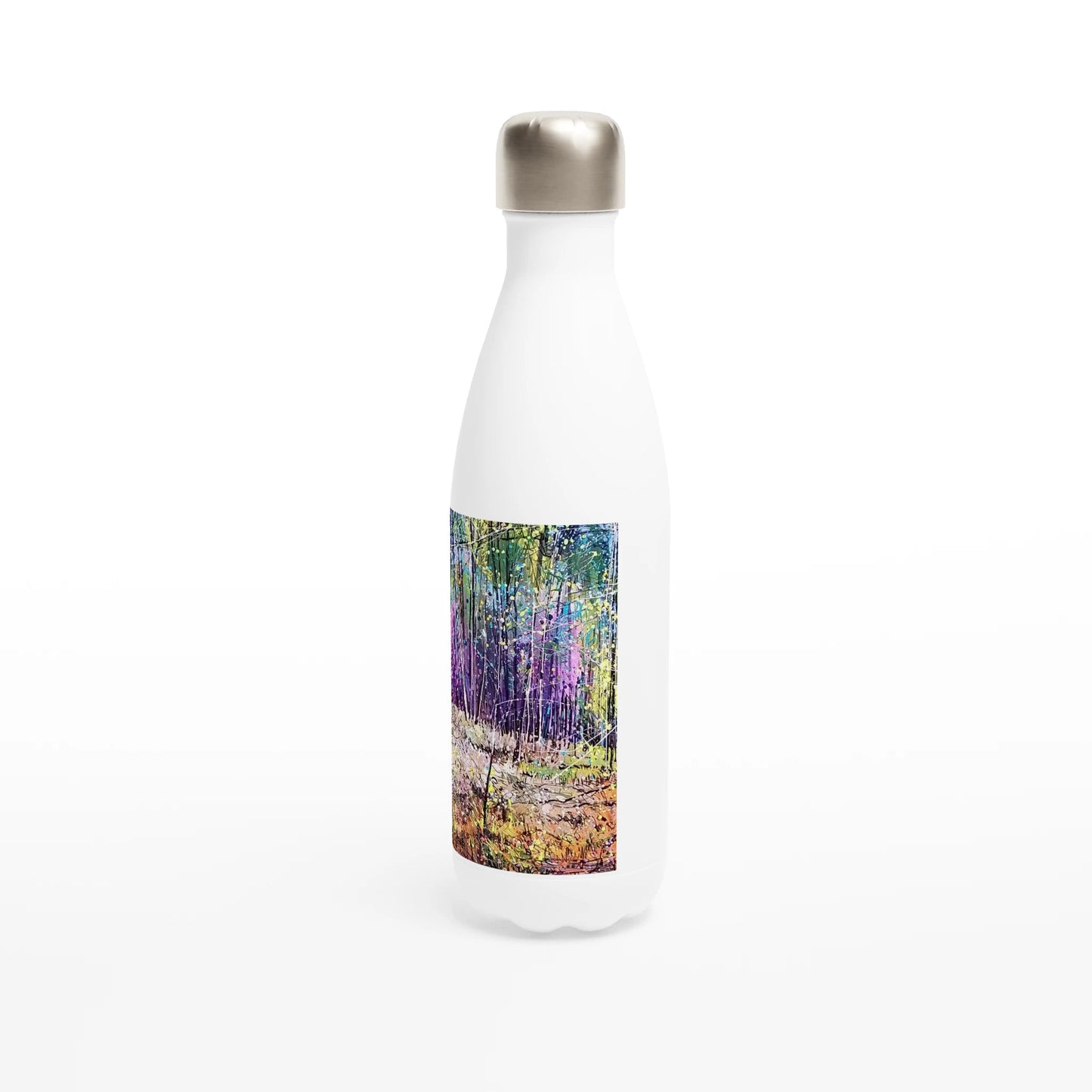 Last statement - White 17oz Stainless Steel Water Bottle - eduardgurevich