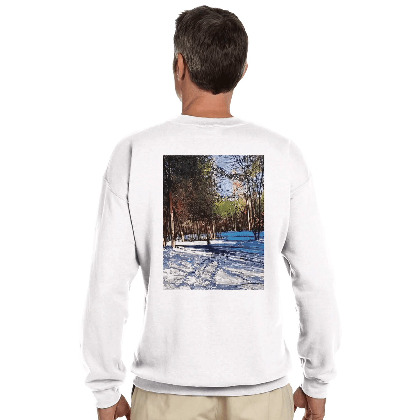 Outer space - Classic Unisex Crewneck Sweatshirt | Gildan® 18000 - eduardgurevich S
