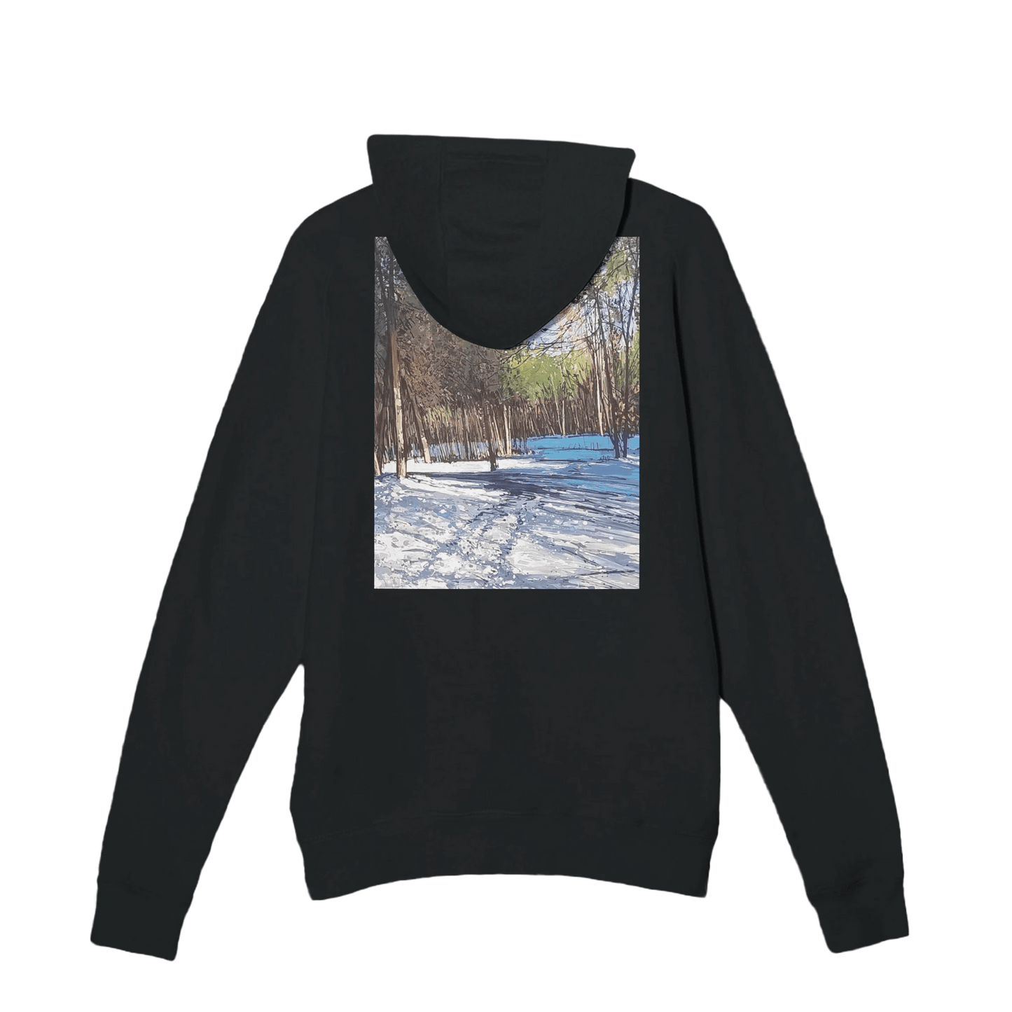 Outer space - Premium Unisex Pullover Hoodie | Laneseven LS13001 - eduardgurevich S