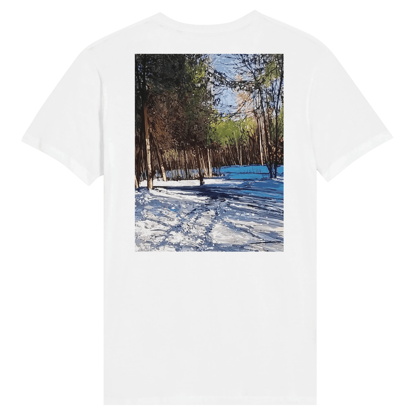 Outer space - Premium Unisex V - Neck T-shirt - eduardgurevich S