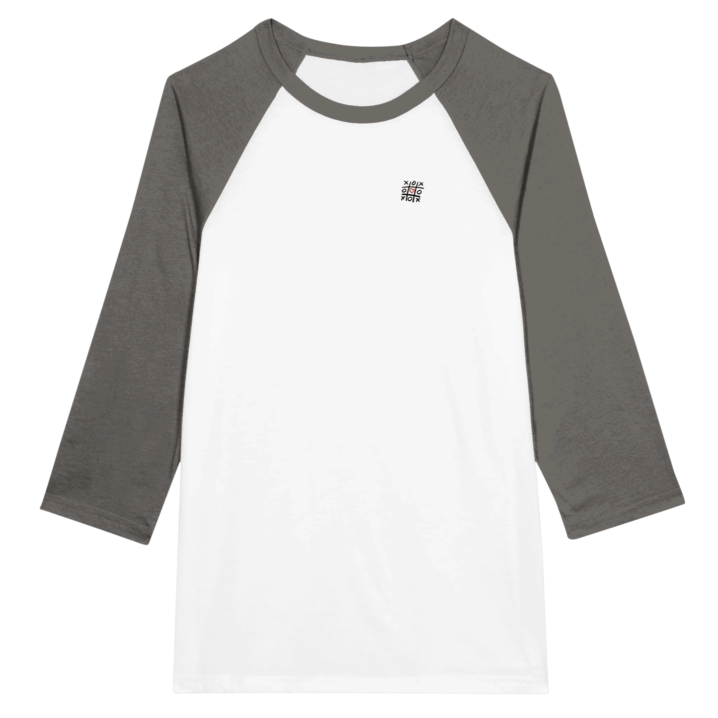 Outer space - Unisex 3/4 sleeve Raglan T-shirt - eduardgurevich XL White and Black