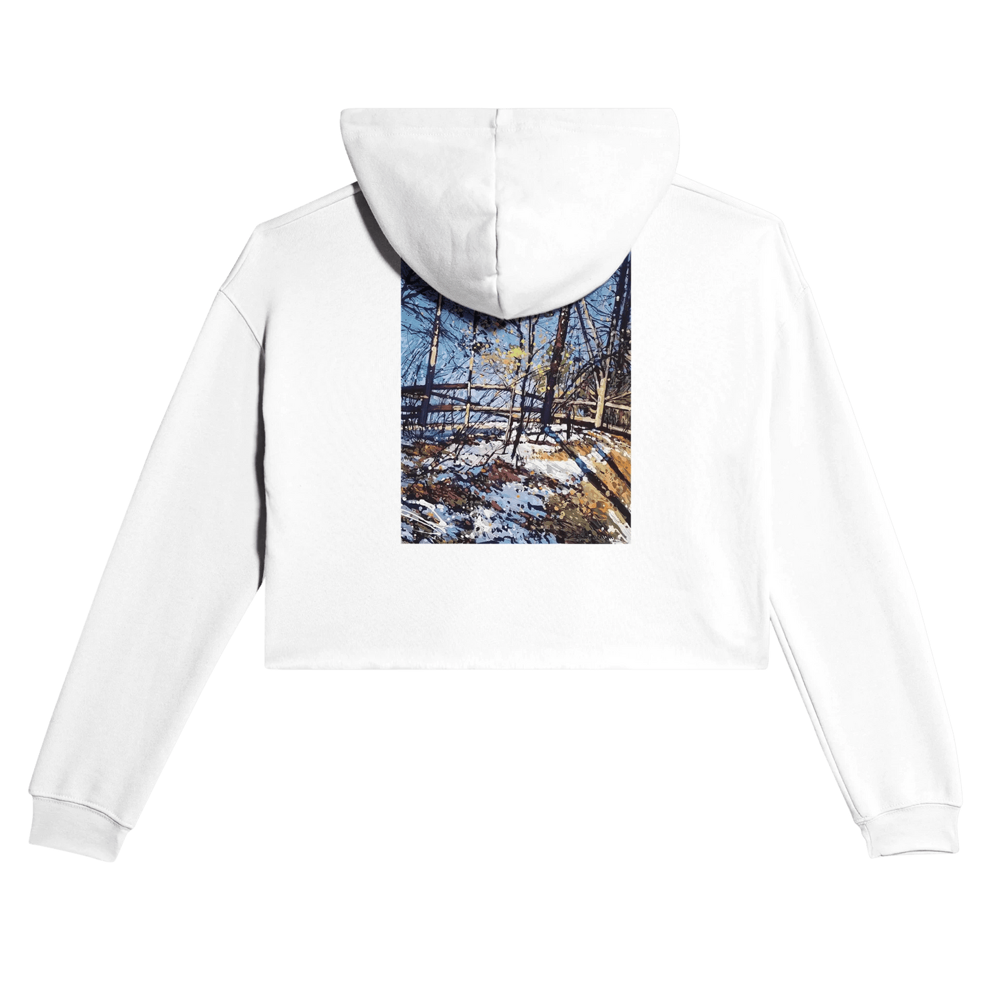 Roadside assistance - Women's Cropped Hoodie | Bella + Canvas 7502 - eduardgurevich S