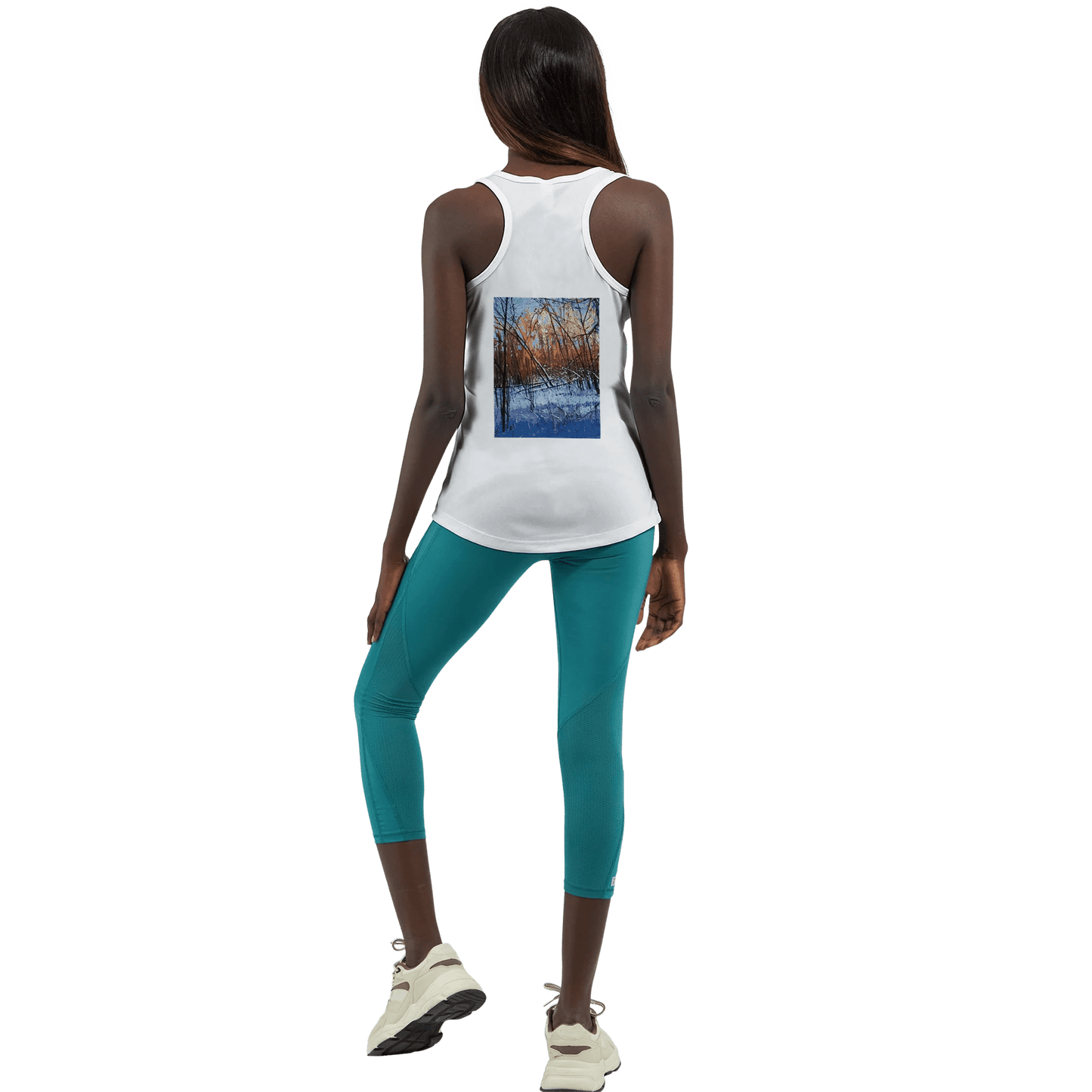 Scary forecast - Performance Womens Tank Top - eduardgurevich S