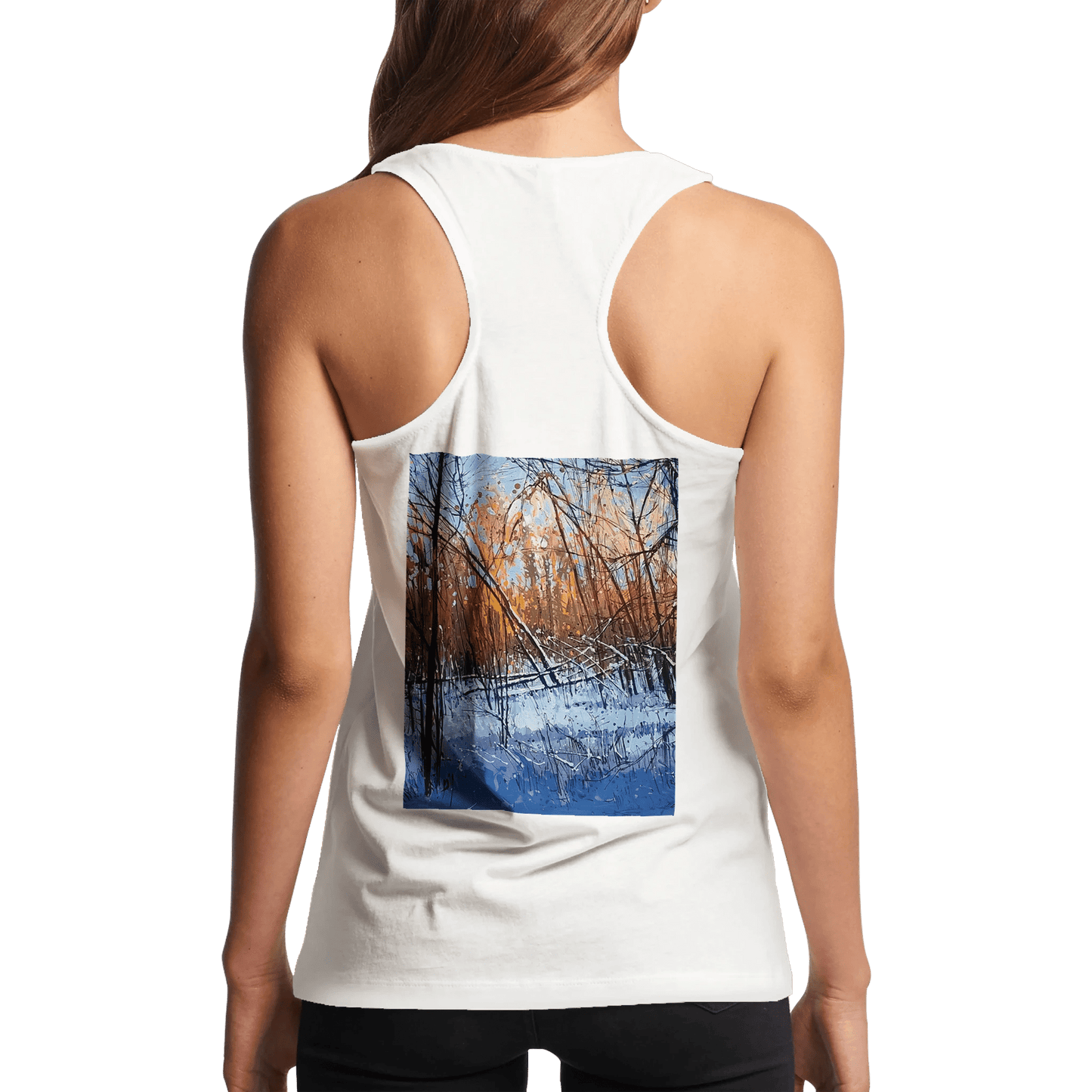 Scary forecast - Performance Womens Tank Top - eduardgurevich S