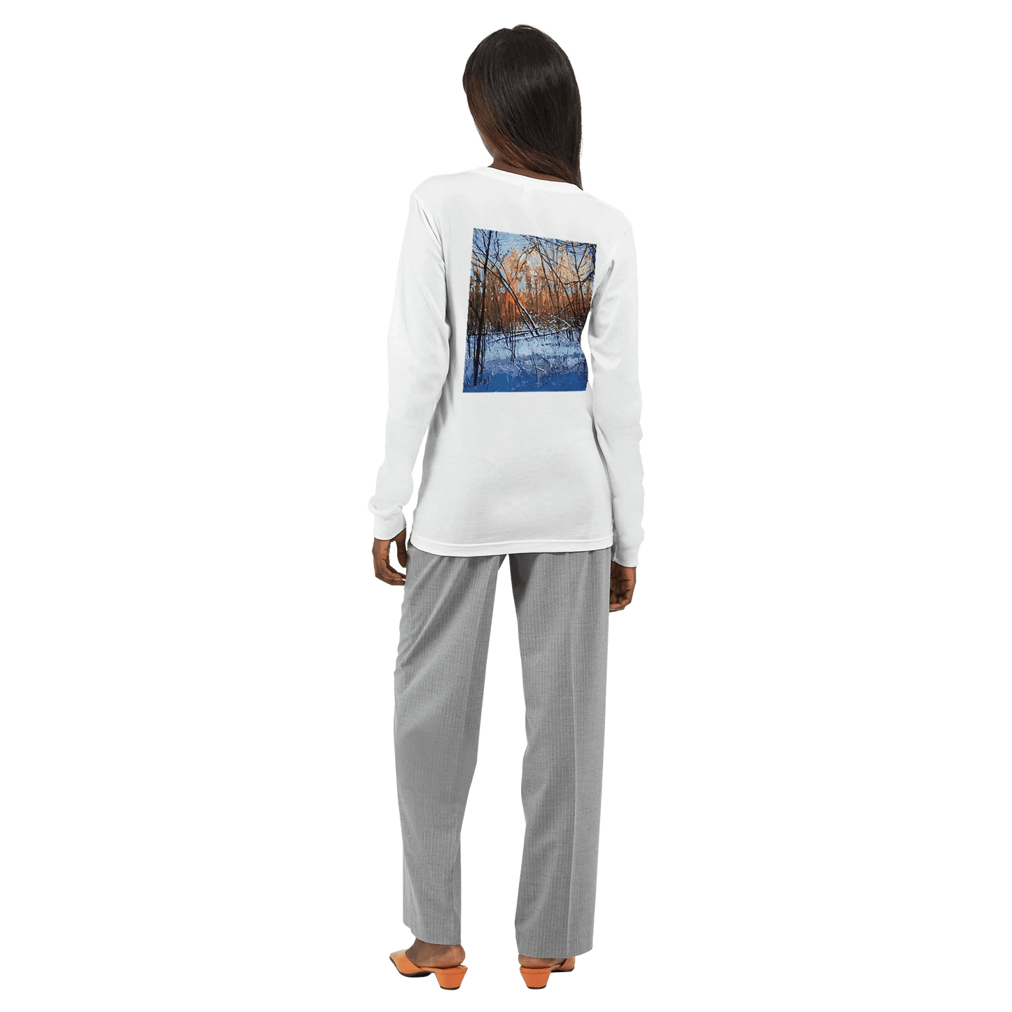 Scary forecast - Premium Unisex Longsleeve T-shirt - eduardgurevich S