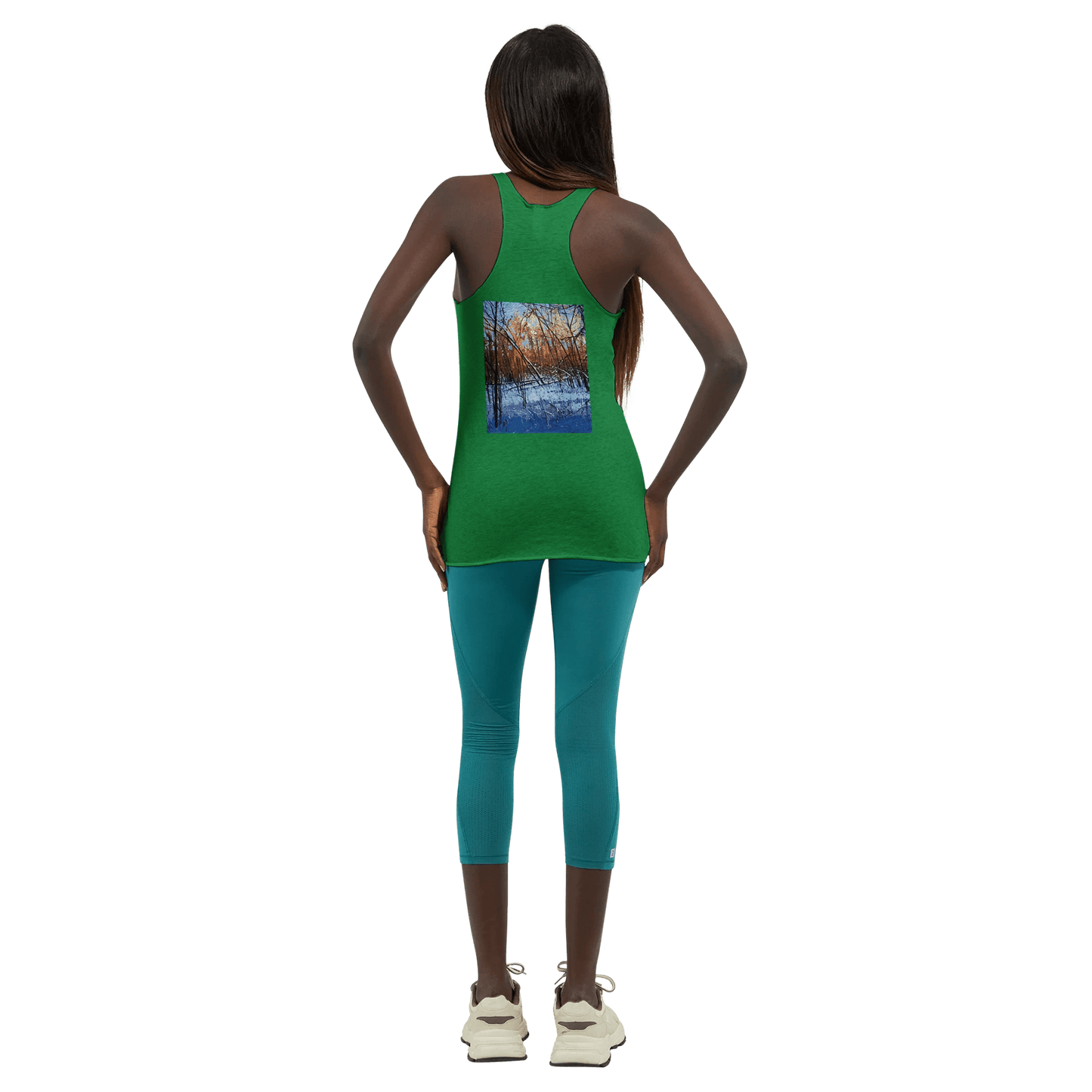Scary forecast - Women's Racerback Tank Top | Next Level 6733 - eduardgurevich S