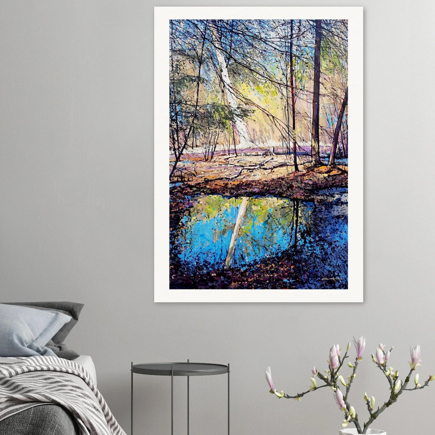 Smell of spring - Museum - Quality Matte Paper Poster - eduardgurevich 75x100 cm / 30x40″