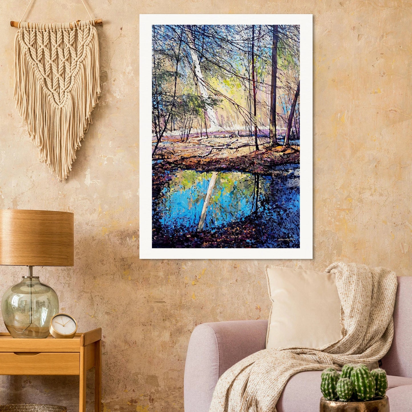 Smell of spring - Museum - Quality Matte Paper Poster - eduardgurevich 75x100 cm / 30x40″