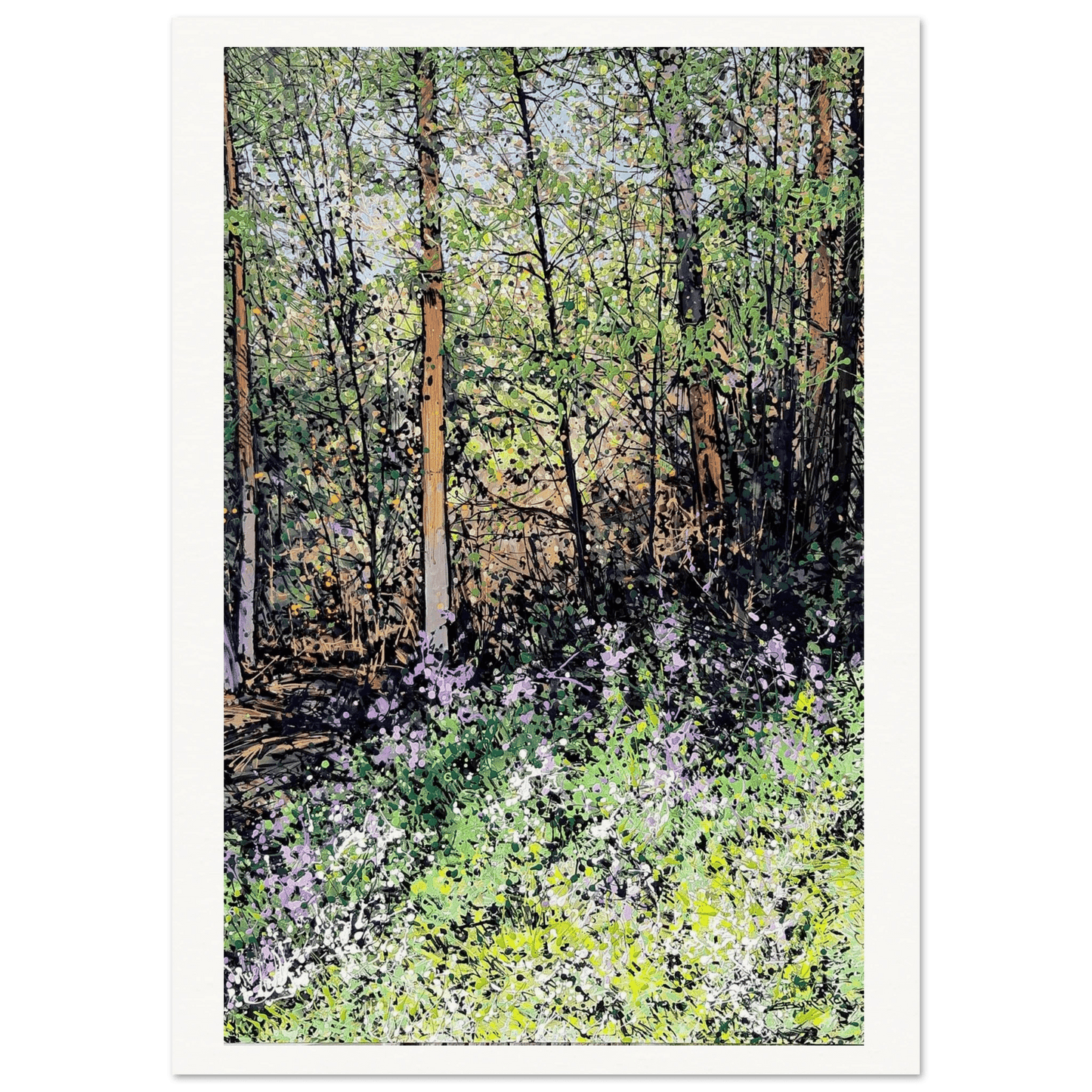 Unexplored - Museum - Quality Matte Paper Poster - eduardgurevich A0 (84.1 x 118.9 cm)