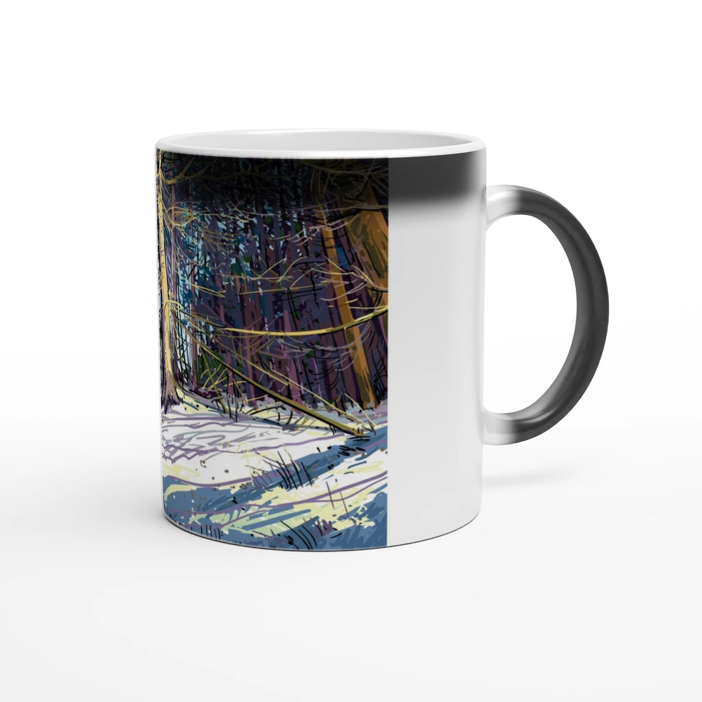 Winterized illustration - Magic 11oz Ceramic Mug - eduardgurevich
