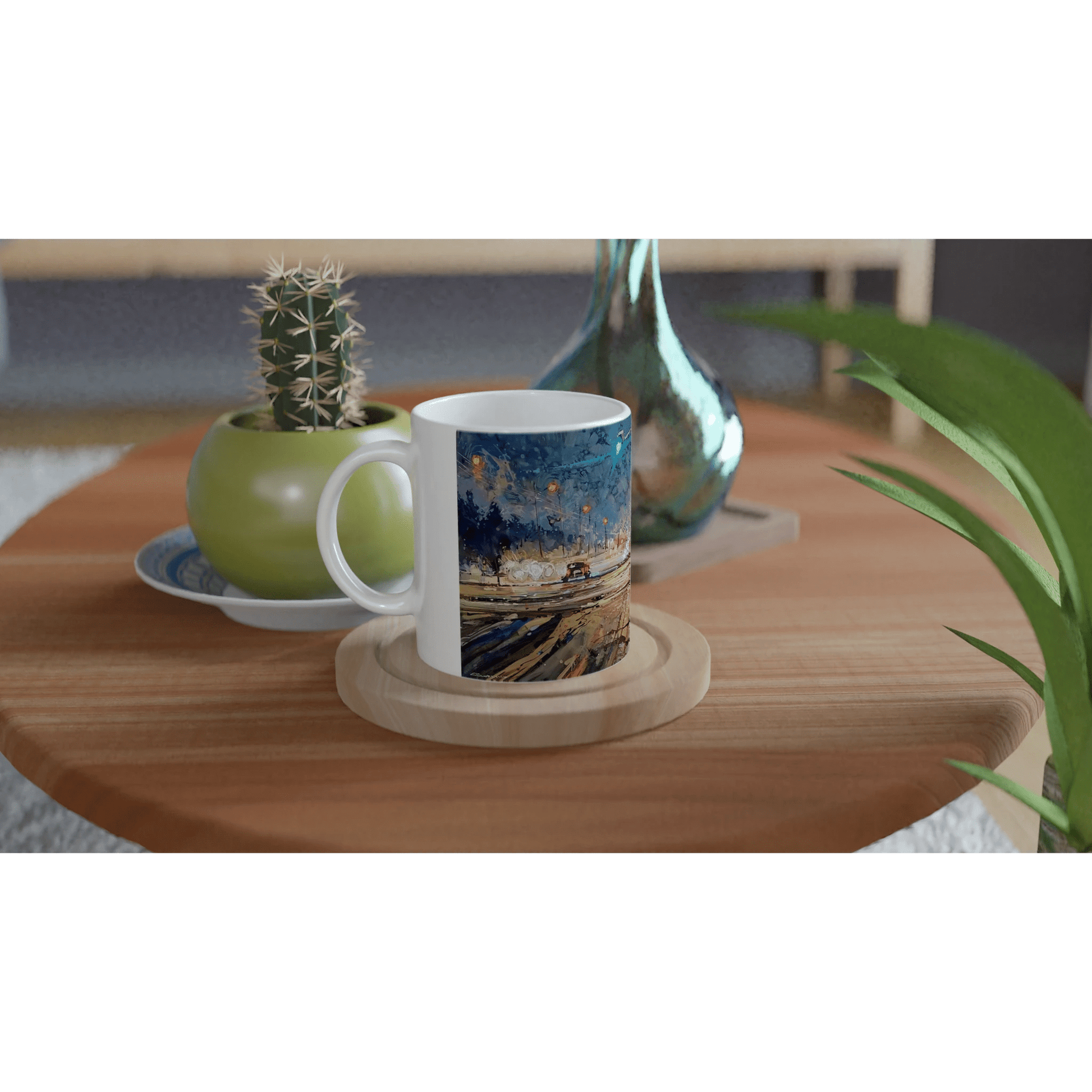 Again and again - 11oz Ceramic Mug - eduardgurevich