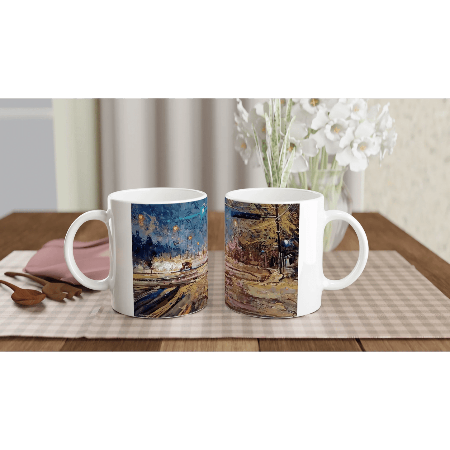 Again and again - 11oz Ceramic Mug - eduardgurevich