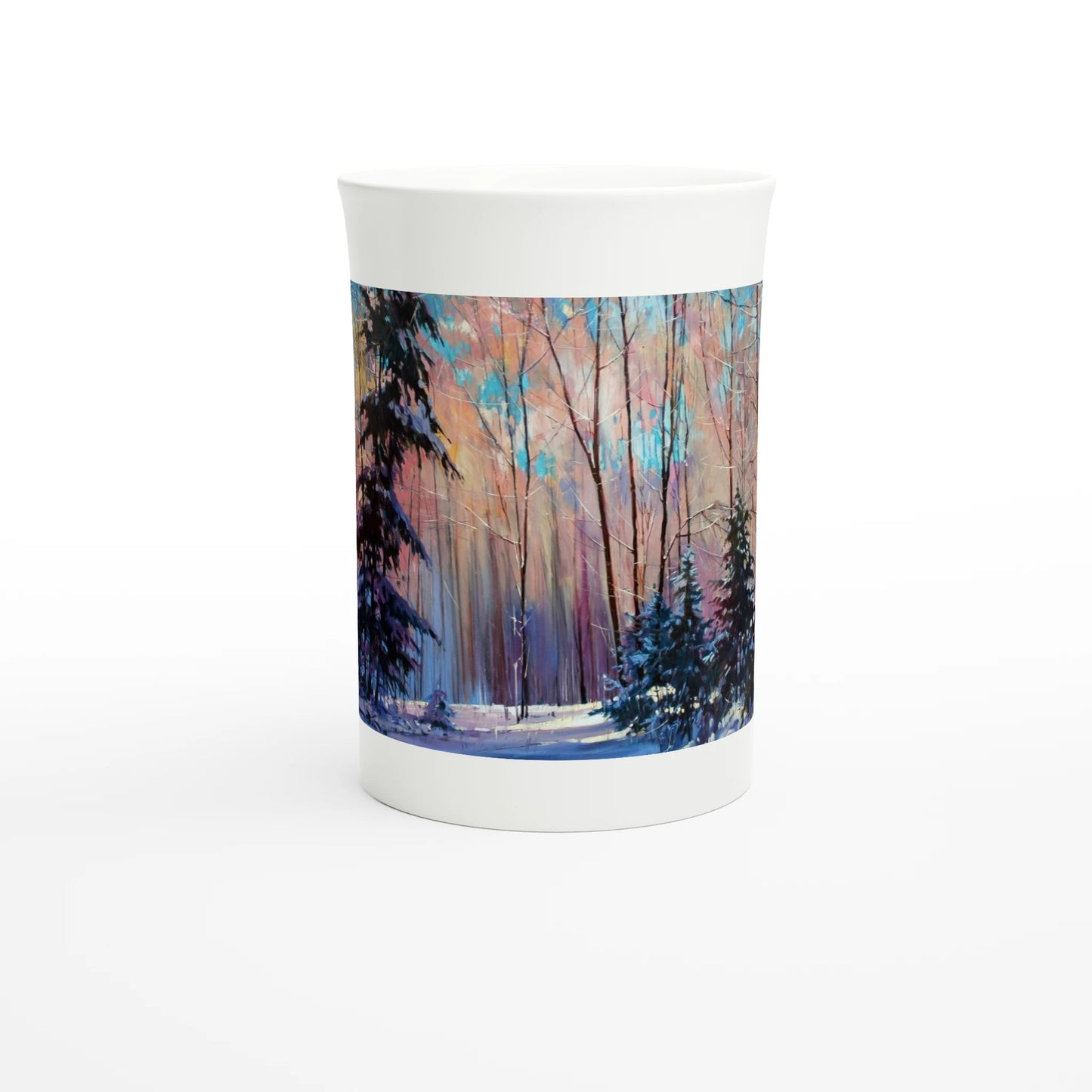Another world - White 10oz Porcelain Slim Mug - eduardgurevich