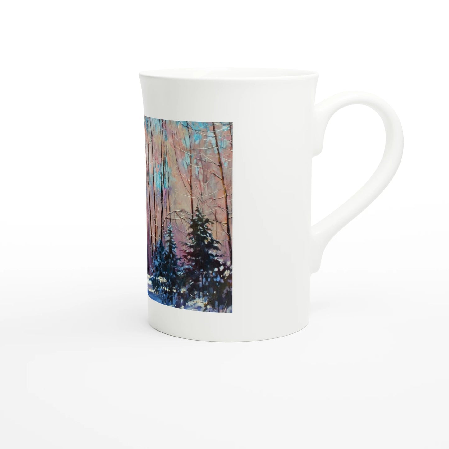 Another world - White 10oz Porcelain Slim Mug - eduardgurevich