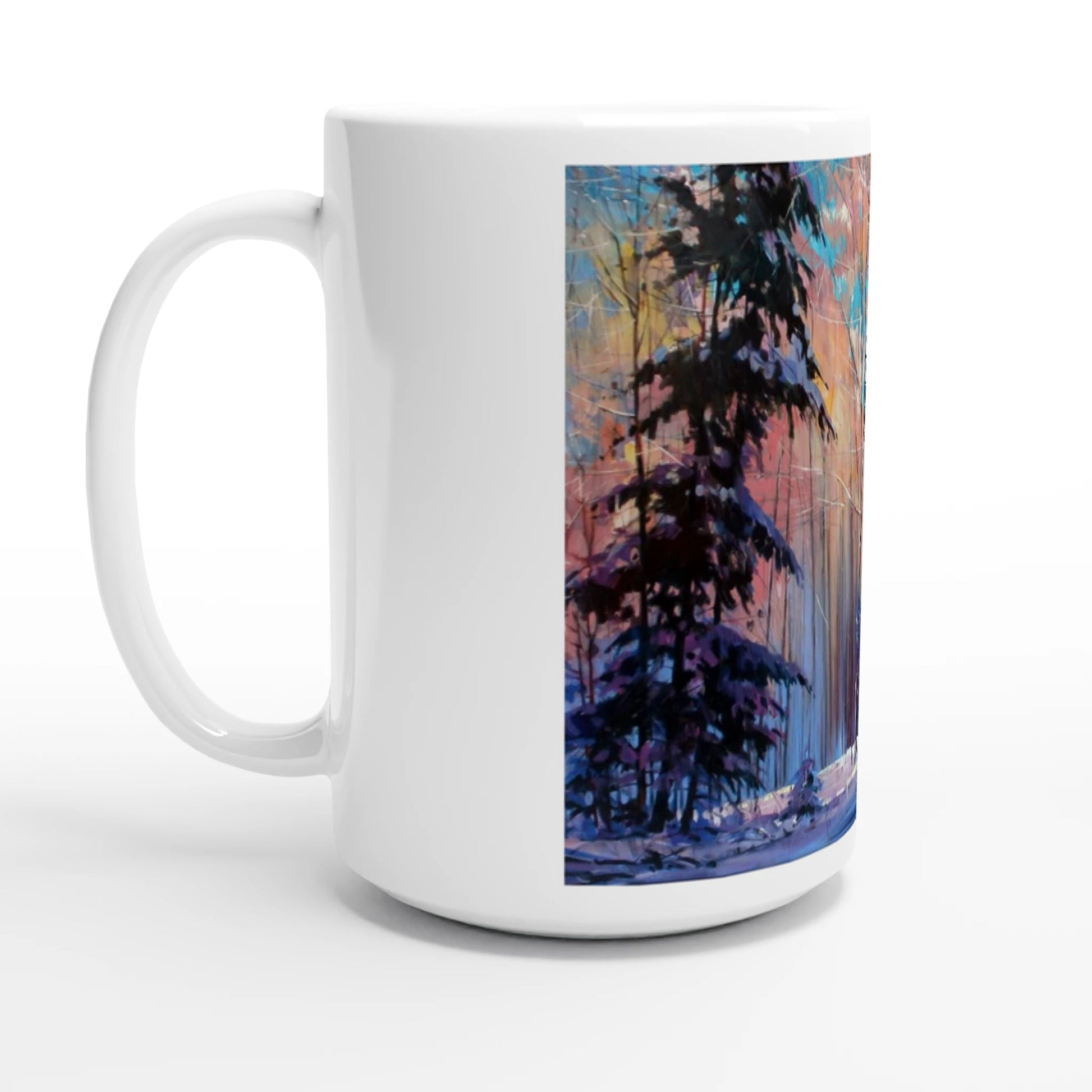 Another world - White 15oz Ceramic Mug - eduardgurevich