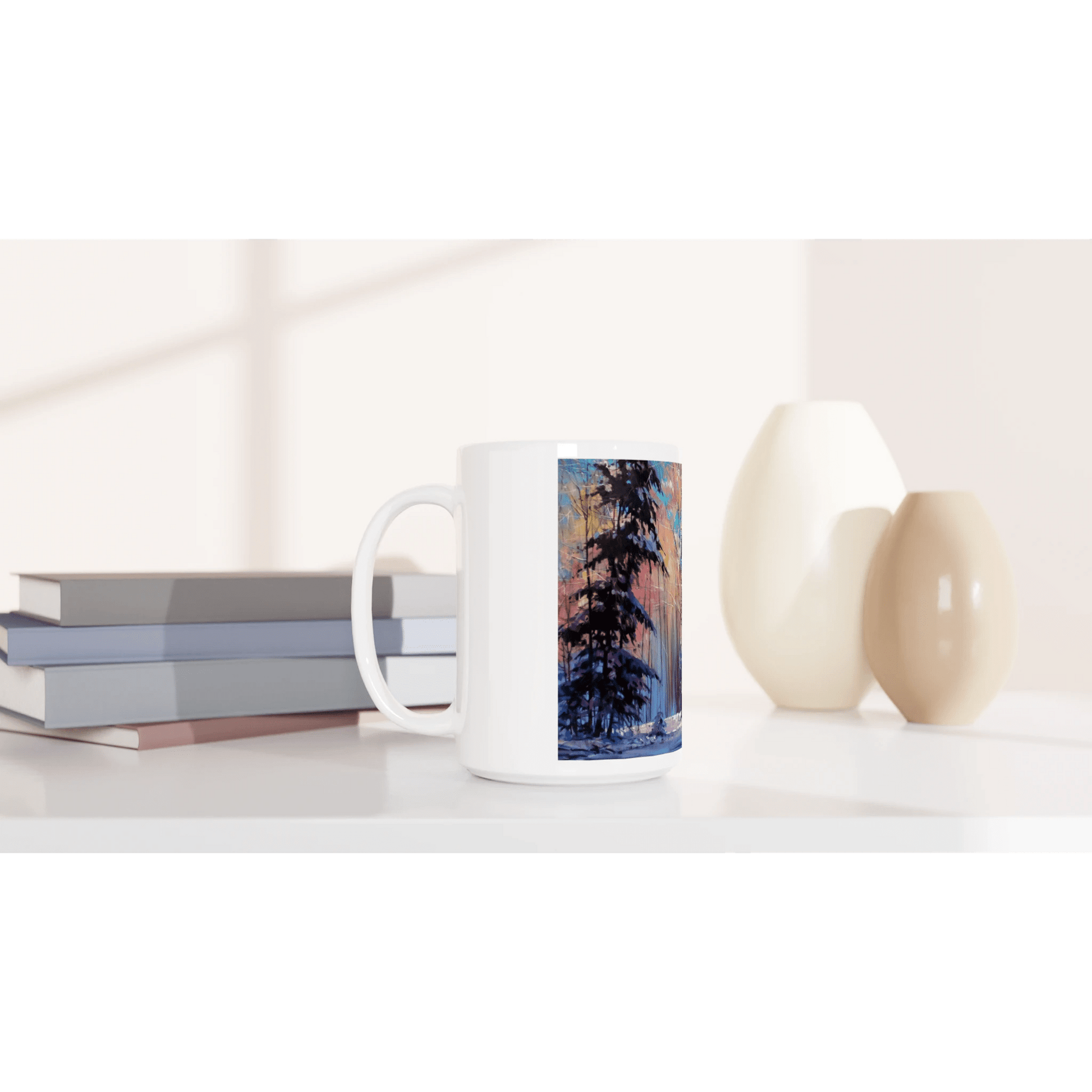 Another world - White 15oz Ceramic Mug - eduardgurevich