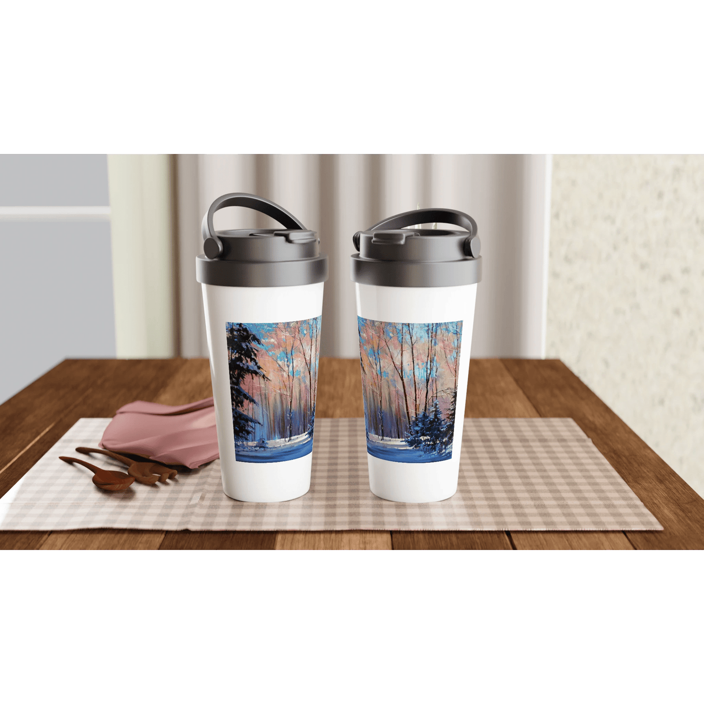 Another world - White 15oz Stainless Steel Travel Mug - eduardgurevich