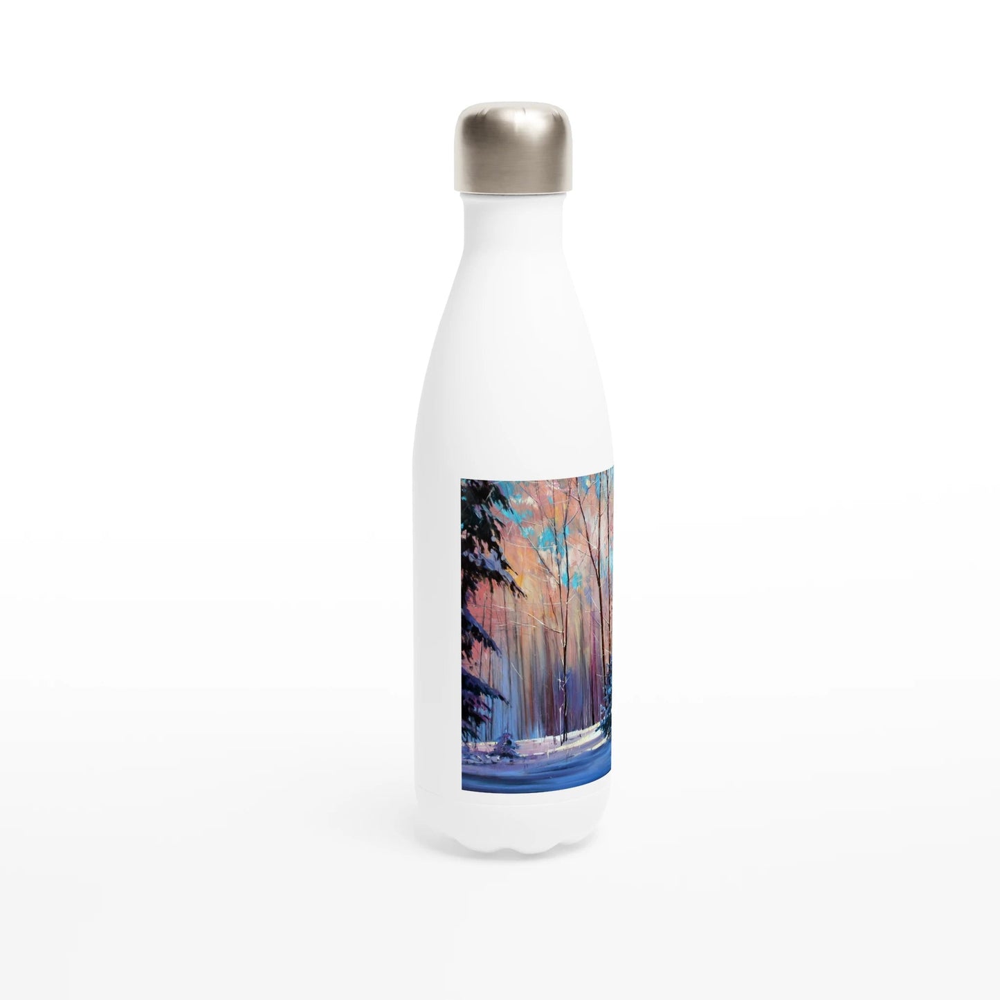Another world - White 17oz Stainless Steel Water Bottle - eduardgurevich