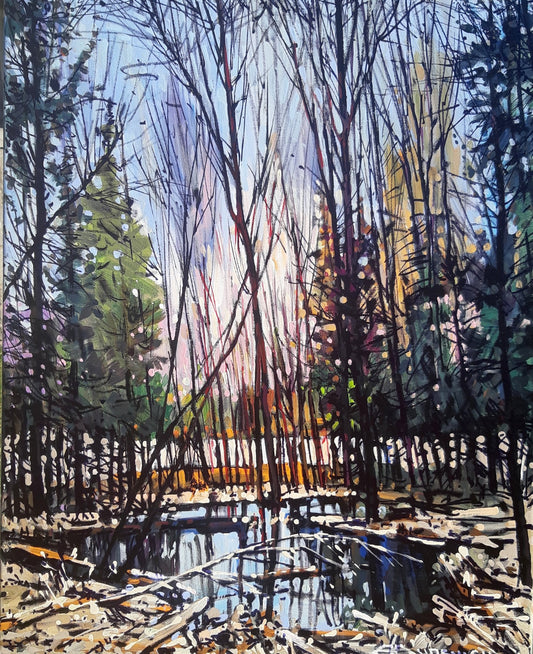 Be with me always - eduardgurevich Acrylic 20x16