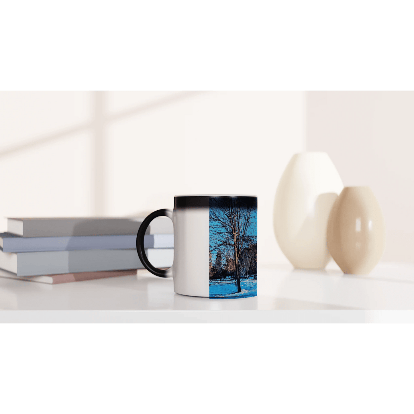 Before and after - Magic 11oz Ceramic Mug - eduardgurevich
