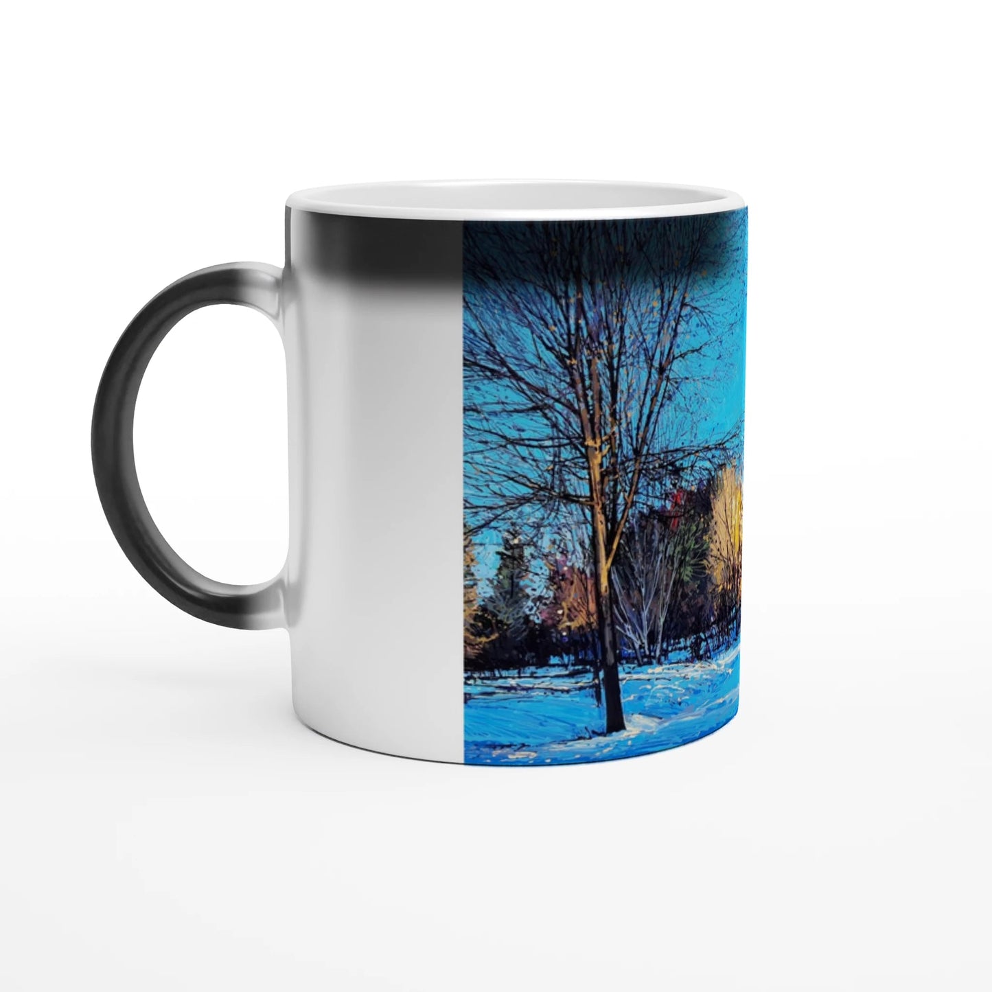 Before and after - Magic 11oz Ceramic Mug - eduardgurevich