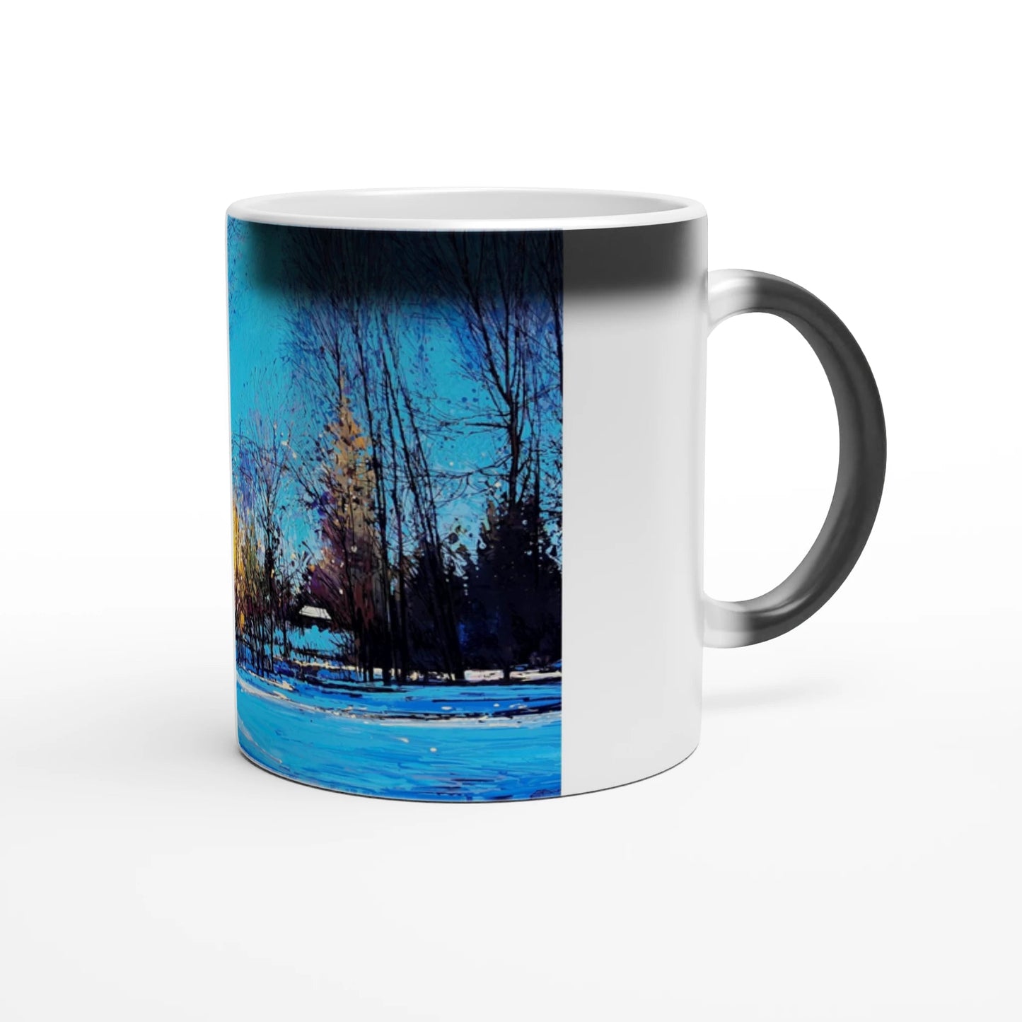 Before and after - Magic 11oz Ceramic Mug - eduardgurevich