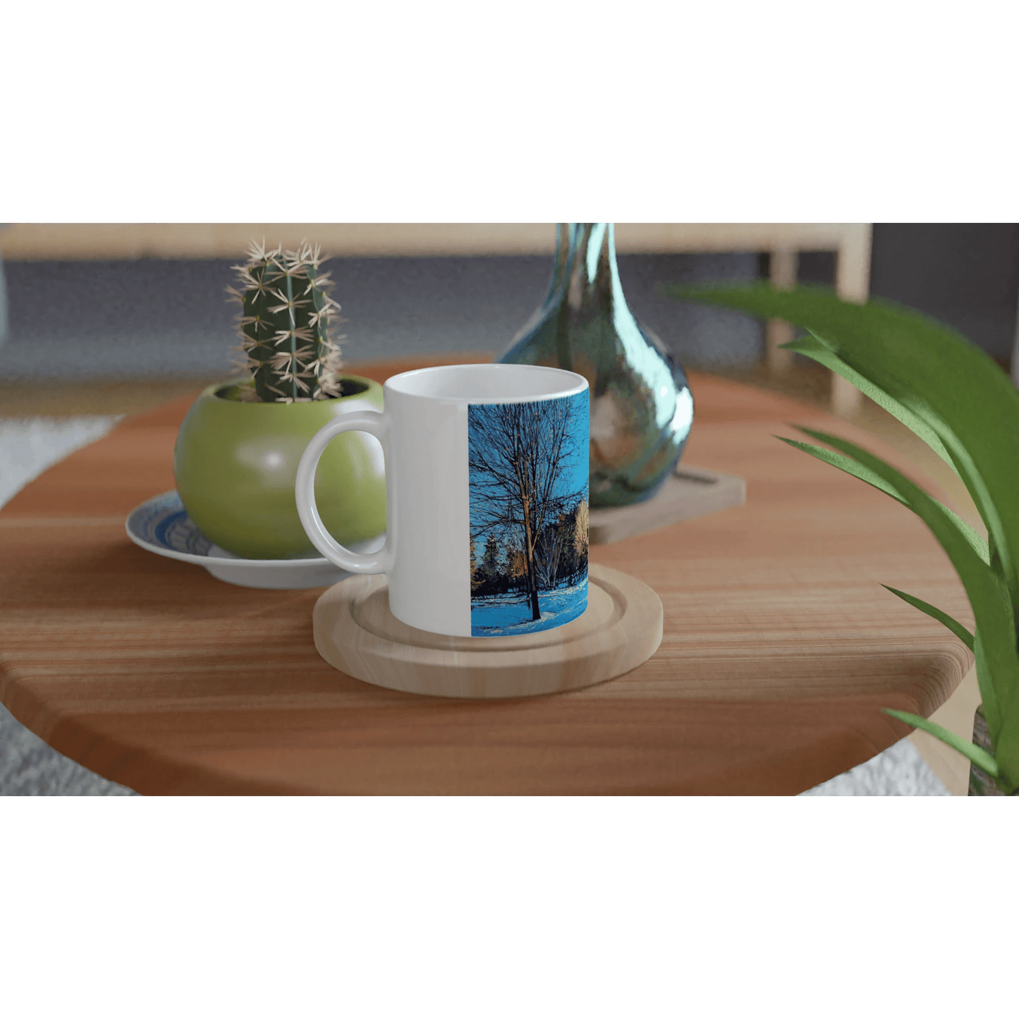 Before and after - White 11oz Ceramic Mug - eduardgurevich