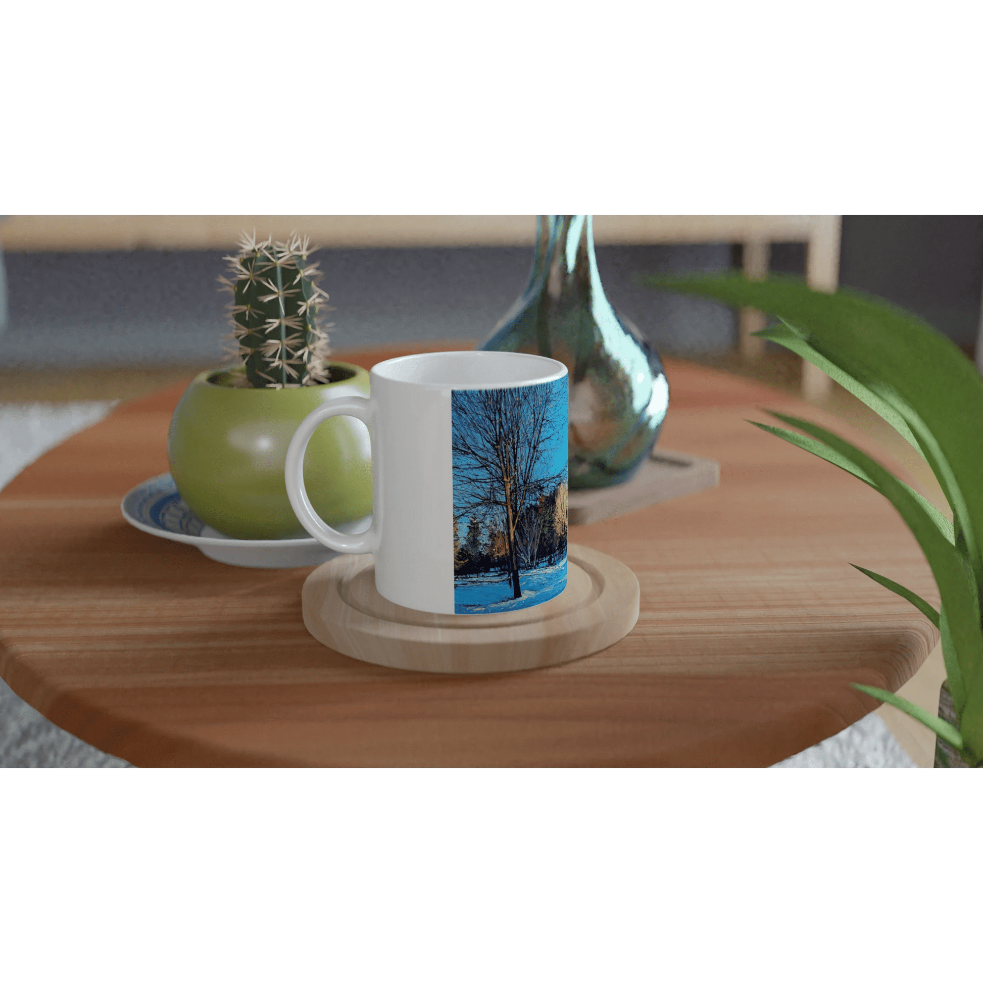 Before and after - White 11oz Ceramic Mug - eduardgurevich