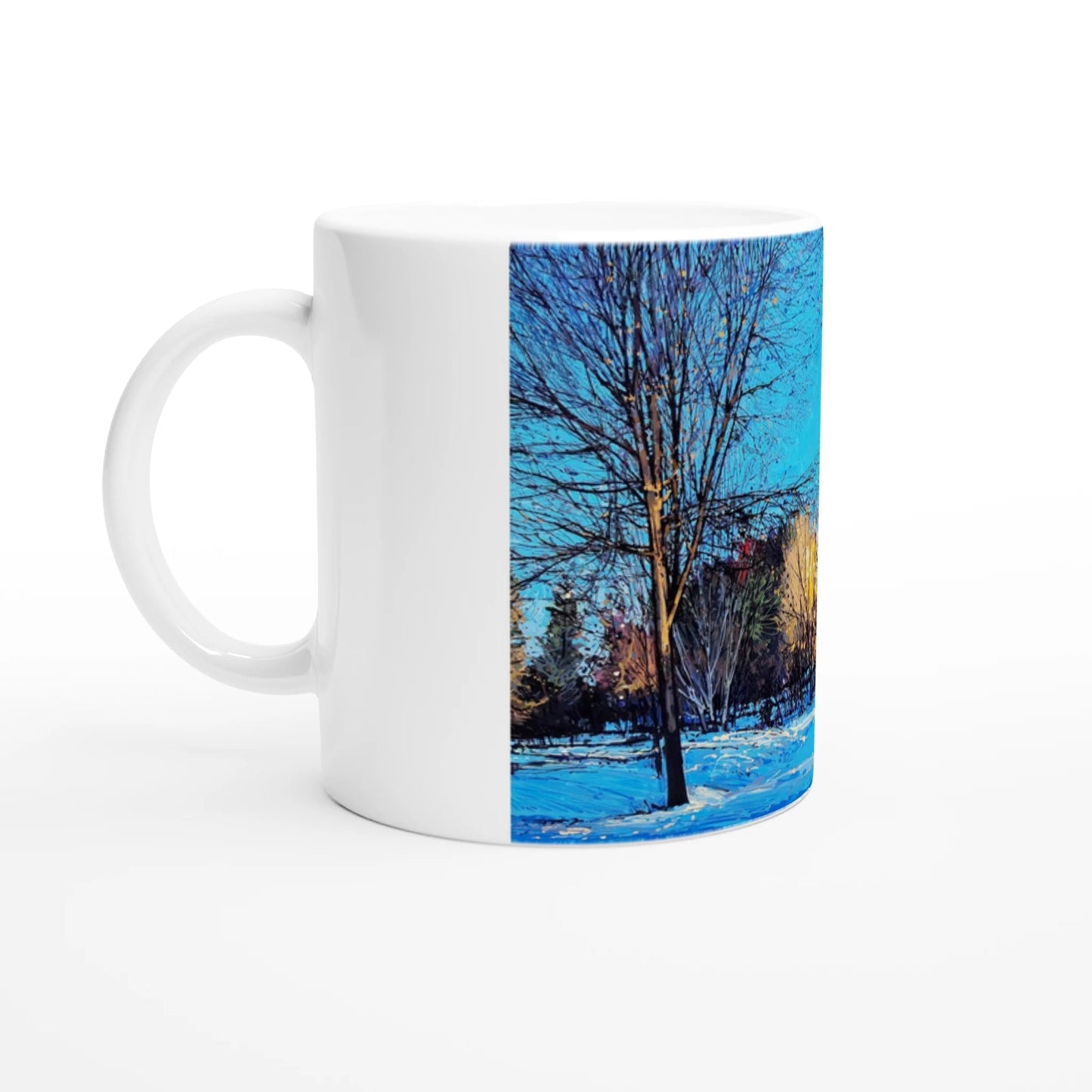 Before and after - White 11oz Ceramic Mug - eduardgurevich