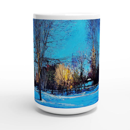 Before and after - White 15oz Ceramic Mug - eduardgurevich