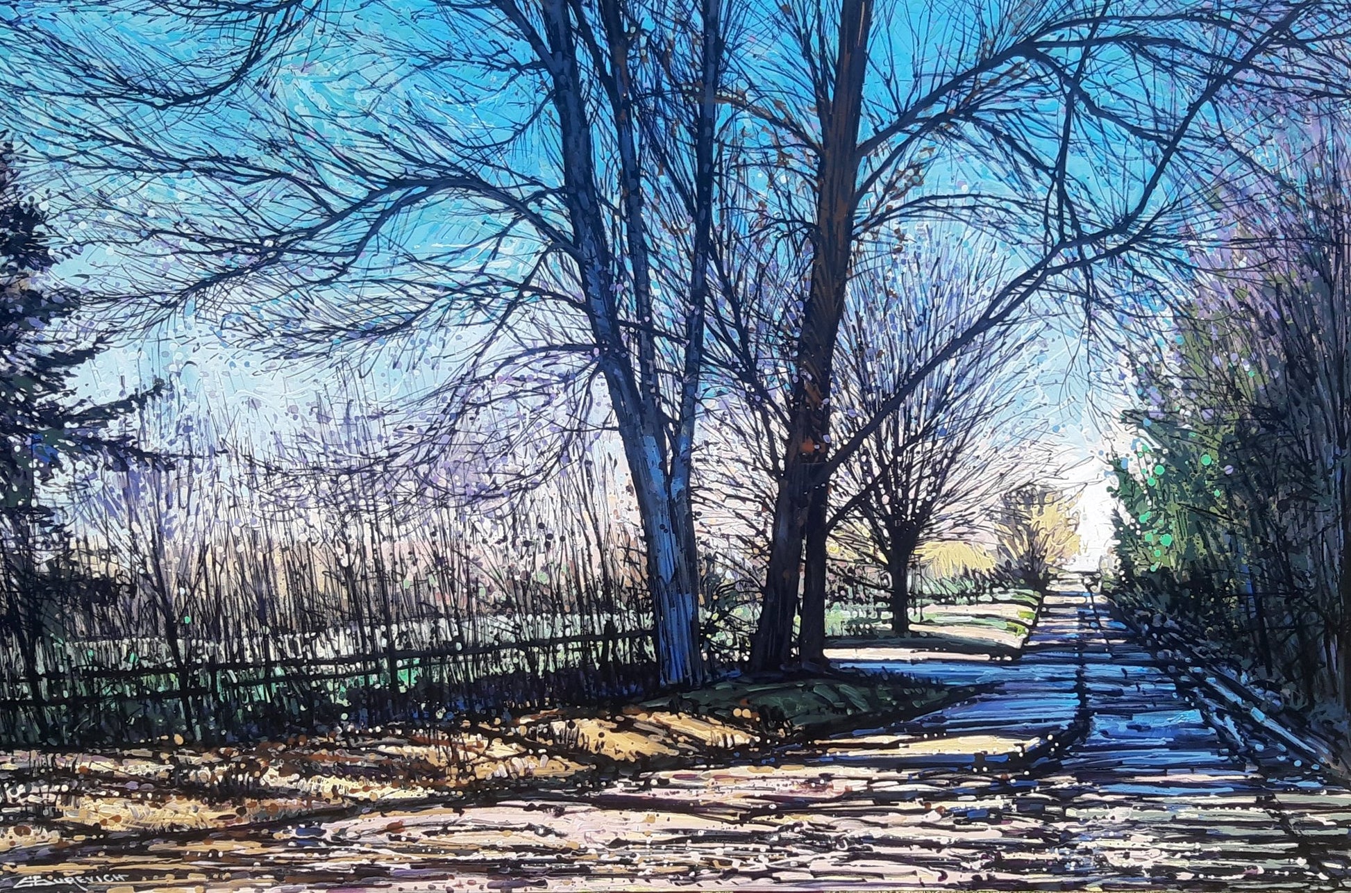 Clearing - eduardgurevich Acrylic 40x60
