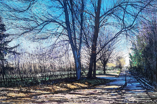 Clearing - eduardgurevich Acrylic 40x60