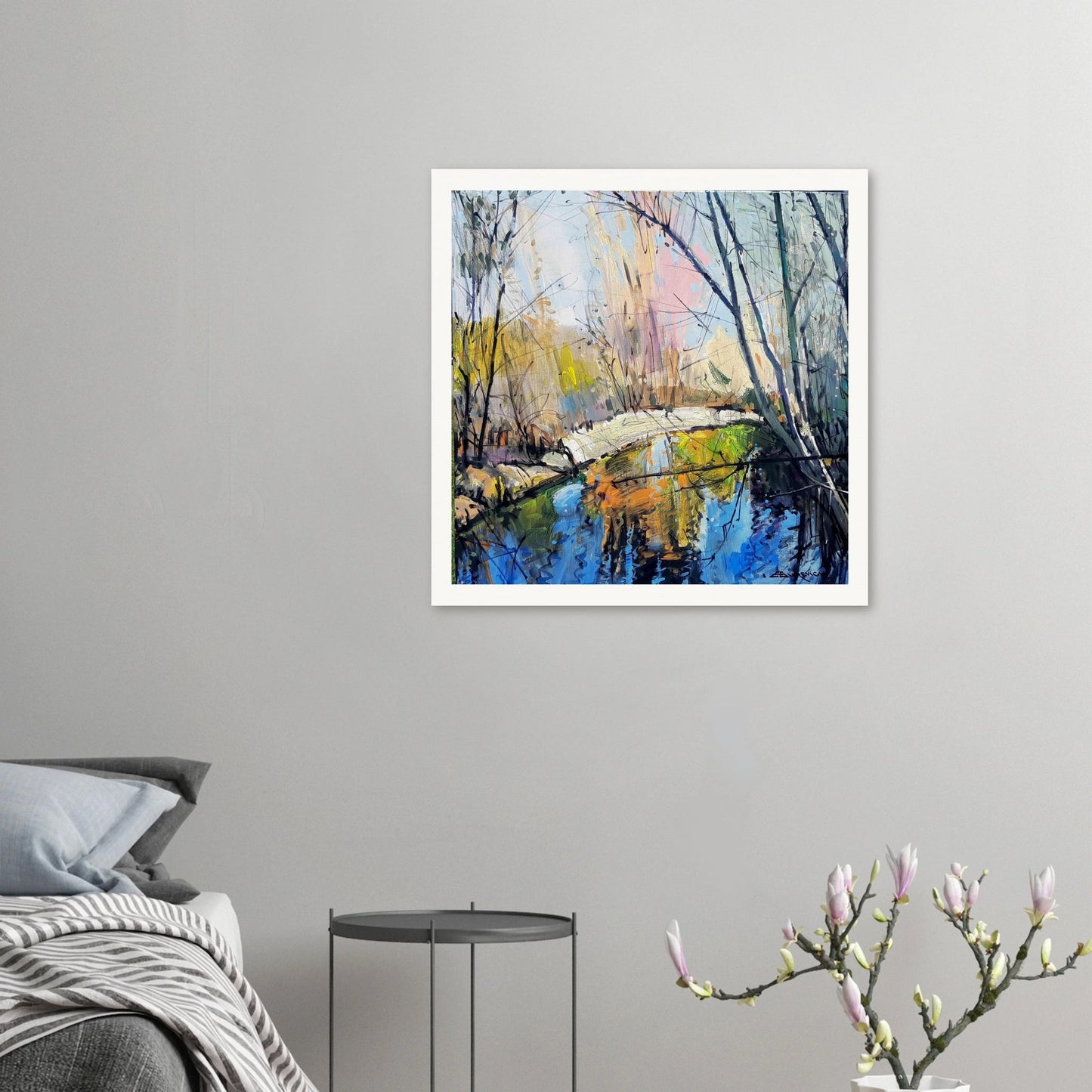 Cool it - Museum - Quality Matte Paper Poster - eduardgurevich 50x50 cm / 20x20″