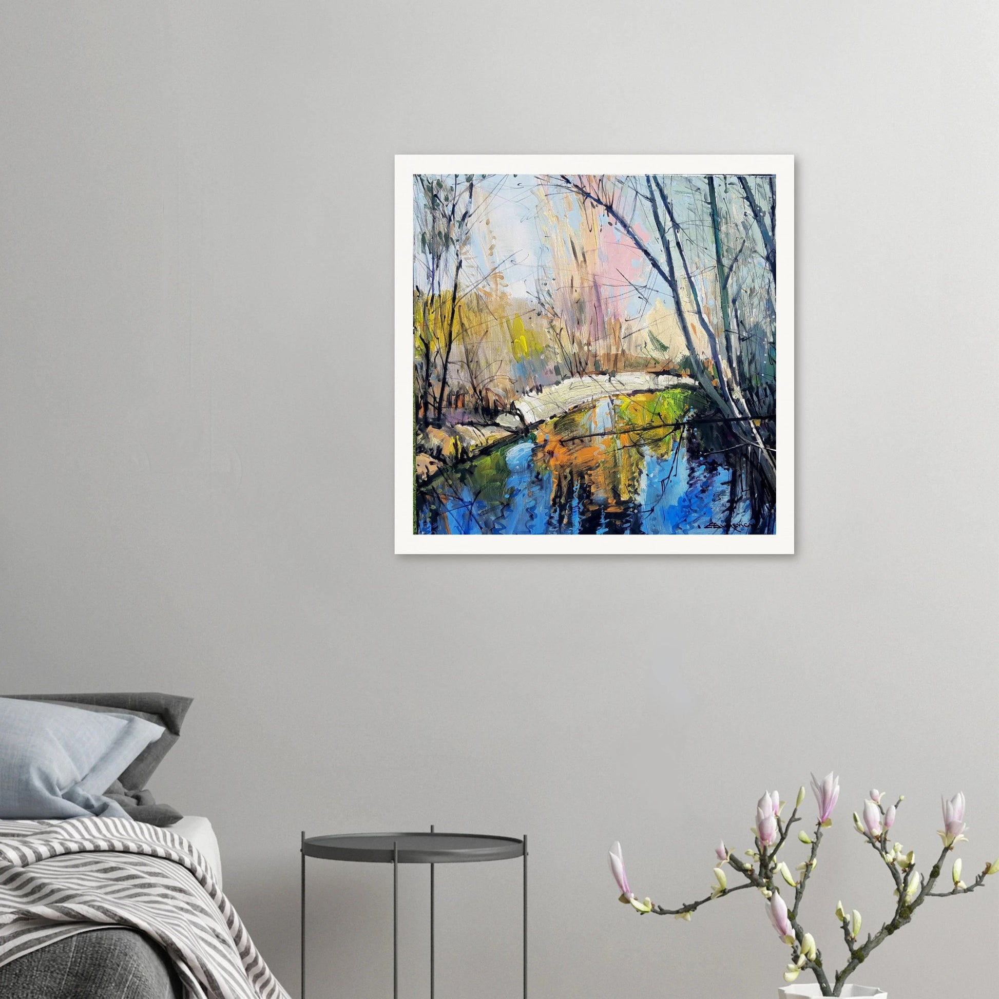 Cool it - Museum - Quality Matte Paper Poster - eduardgurevich 50x50 cm / 20x20″