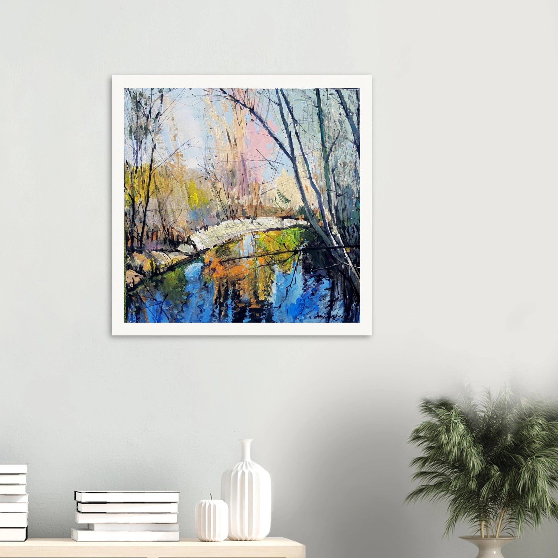 Cool it - Museum - Quality Matte Paper Poster - eduardgurevich 50x50 cm / 20x20″
