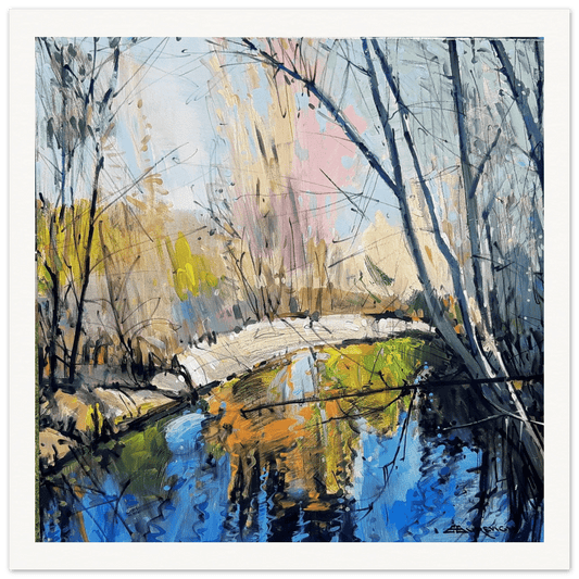 Cool it - Museum - Quality Matte Paper Poster - eduardgurevich 70x70 cm / 28x28″