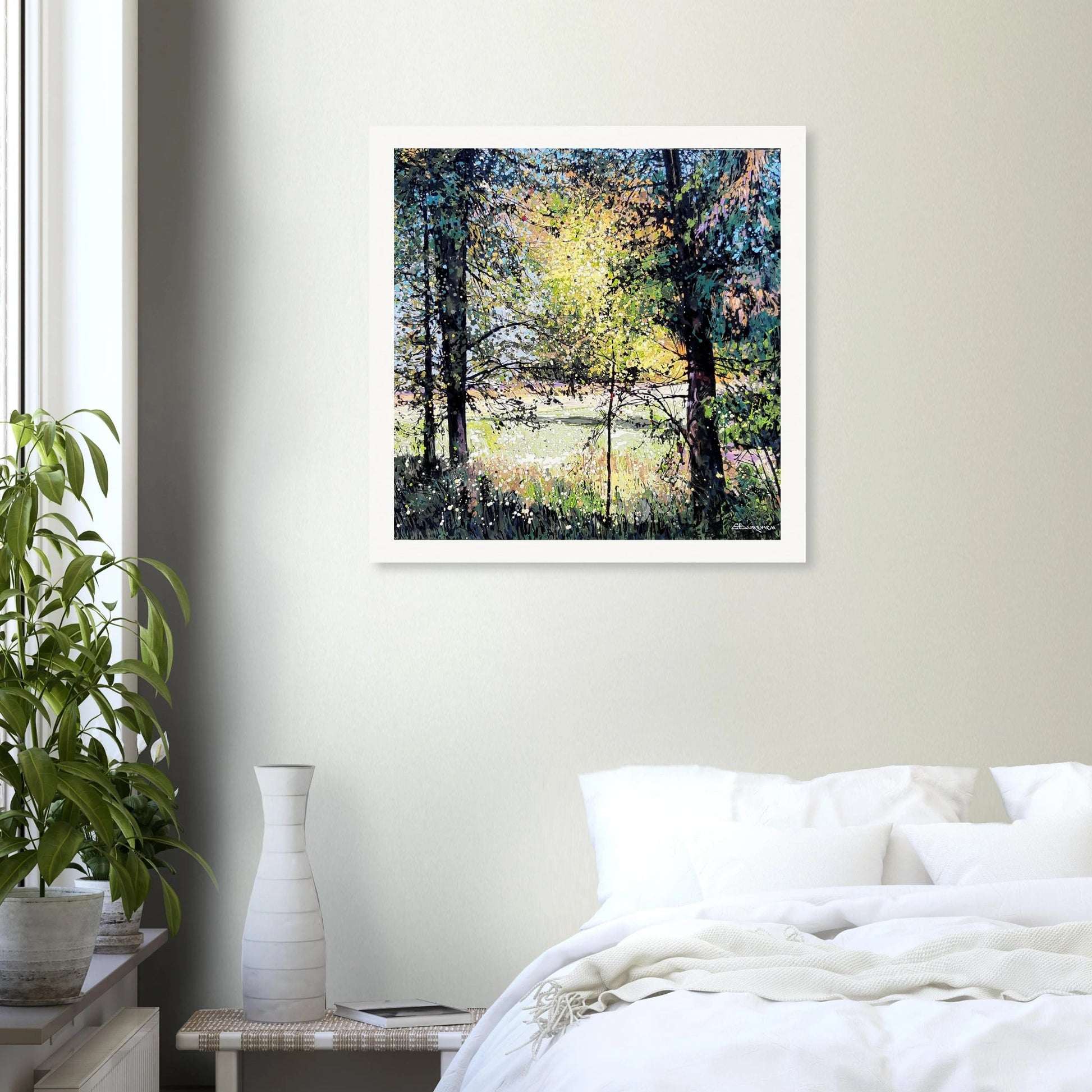 Cycle of life - Museum - Quality Matte Paper Poster - eduardgurevich 45x45 cm / 18x18″