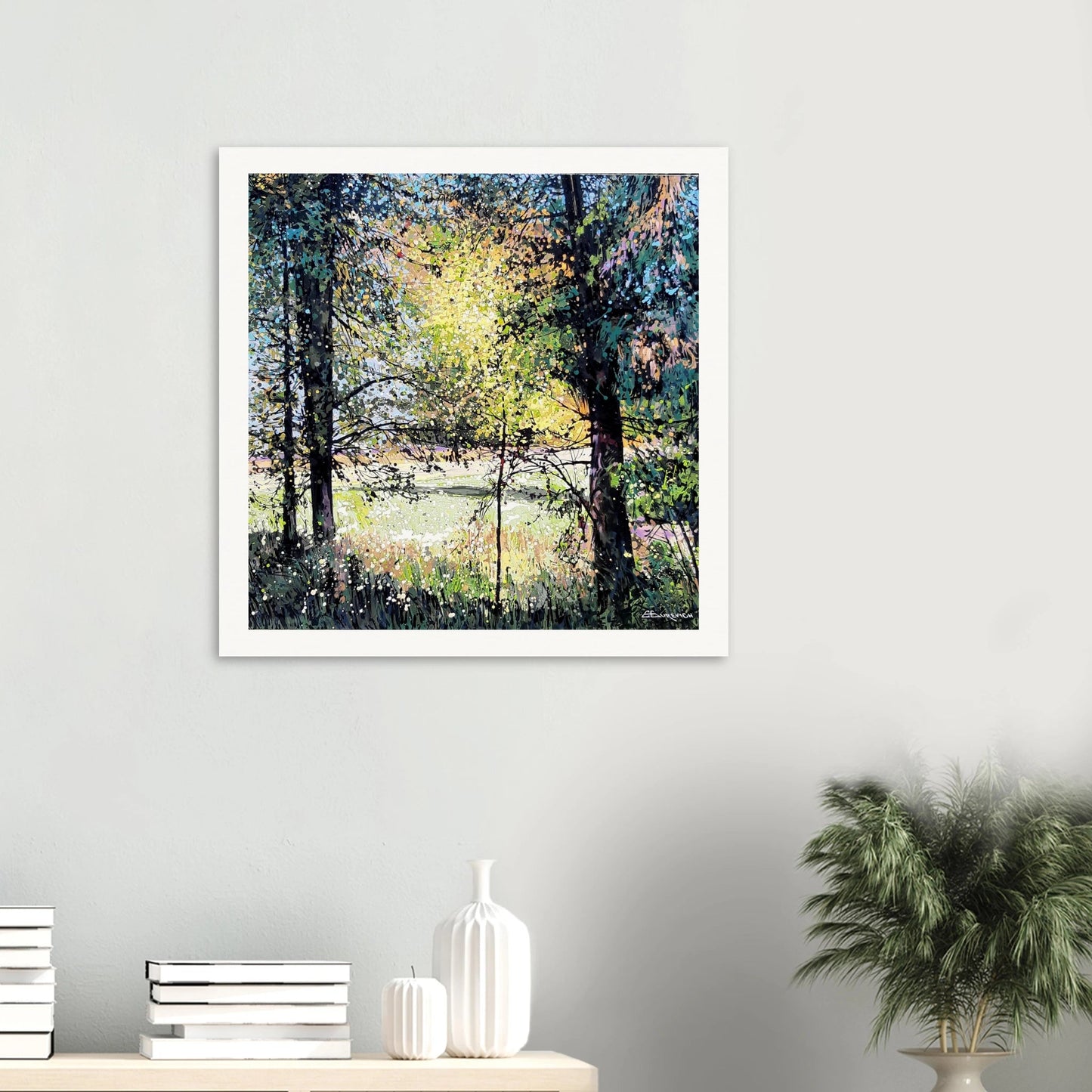 Cycle of life - Museum - Quality Matte Paper Poster - eduardgurevich 45x45 cm / 18x18″