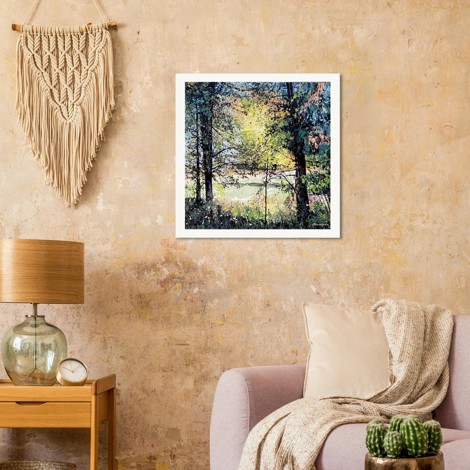 Cycle of life - Museum - Quality Matte Paper Poster - eduardgurevich 45x45 cm / 18x18″