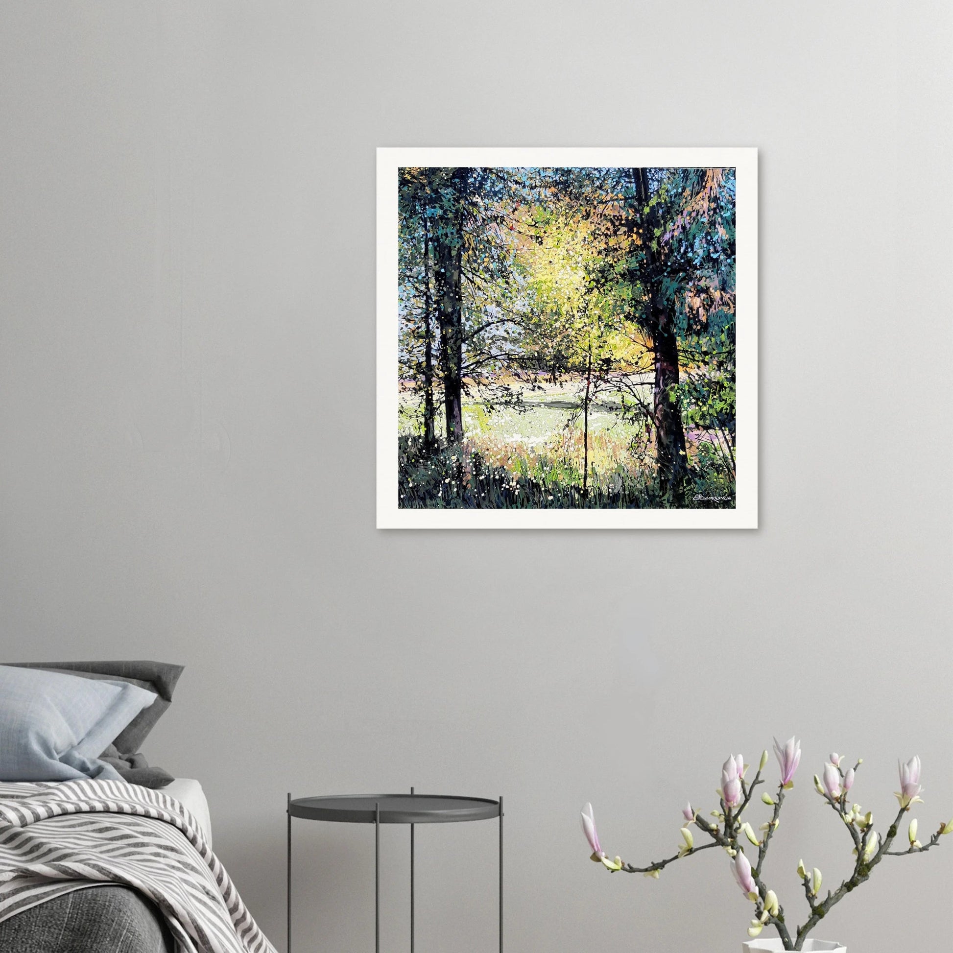 Cycle of life - Museum - Quality Matte Paper Poster - eduardgurevich 45x45 cm / 18x18″