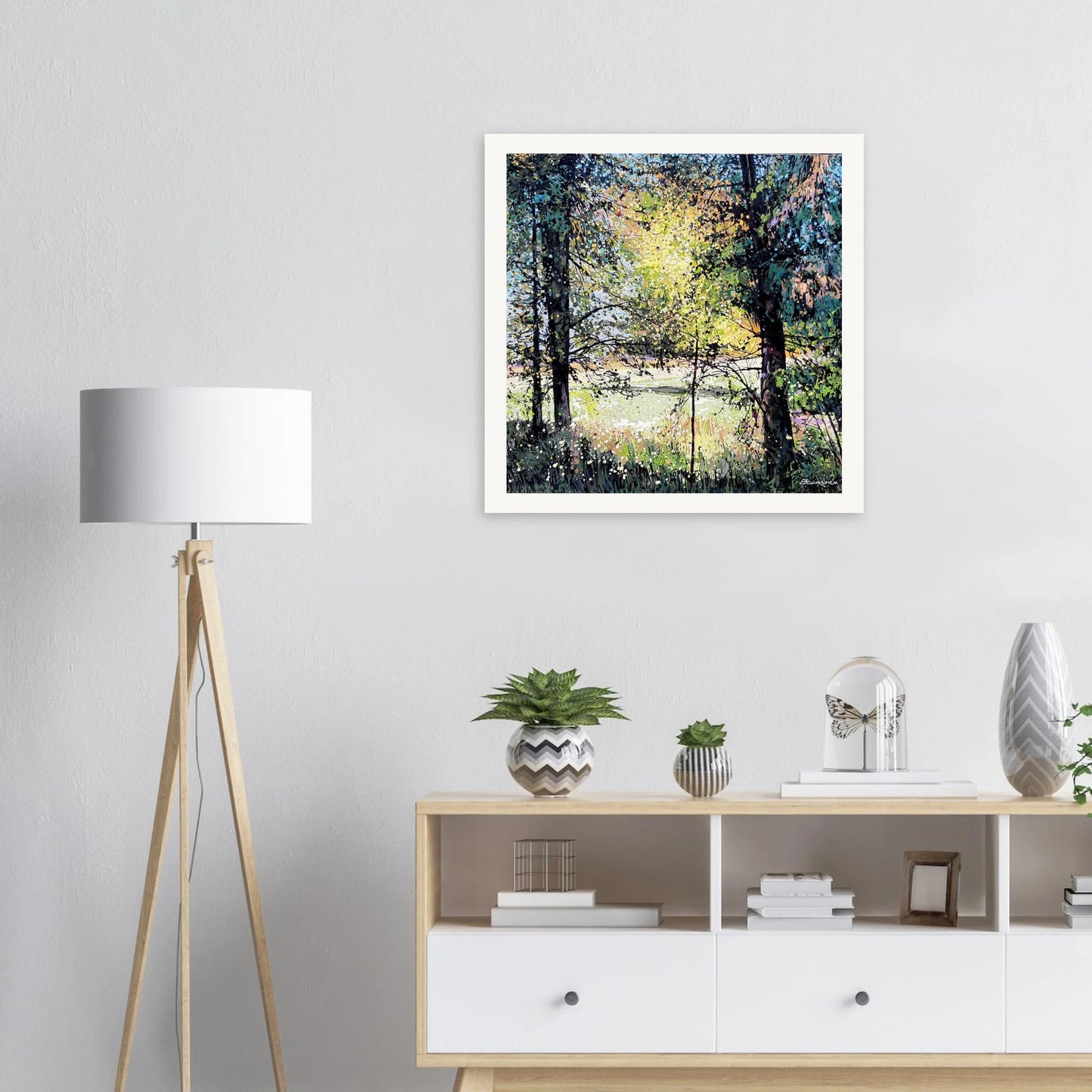 Cycle of life - Museum - Quality Matte Paper Poster - eduardgurevich 45x45 cm / 18x18″